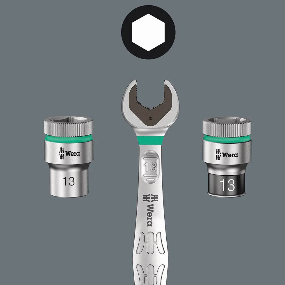 Wera 8790 HMC Zyklop wkładka klucza nasadowego z napędem 1/2 cala, 1 cal, 05003631001