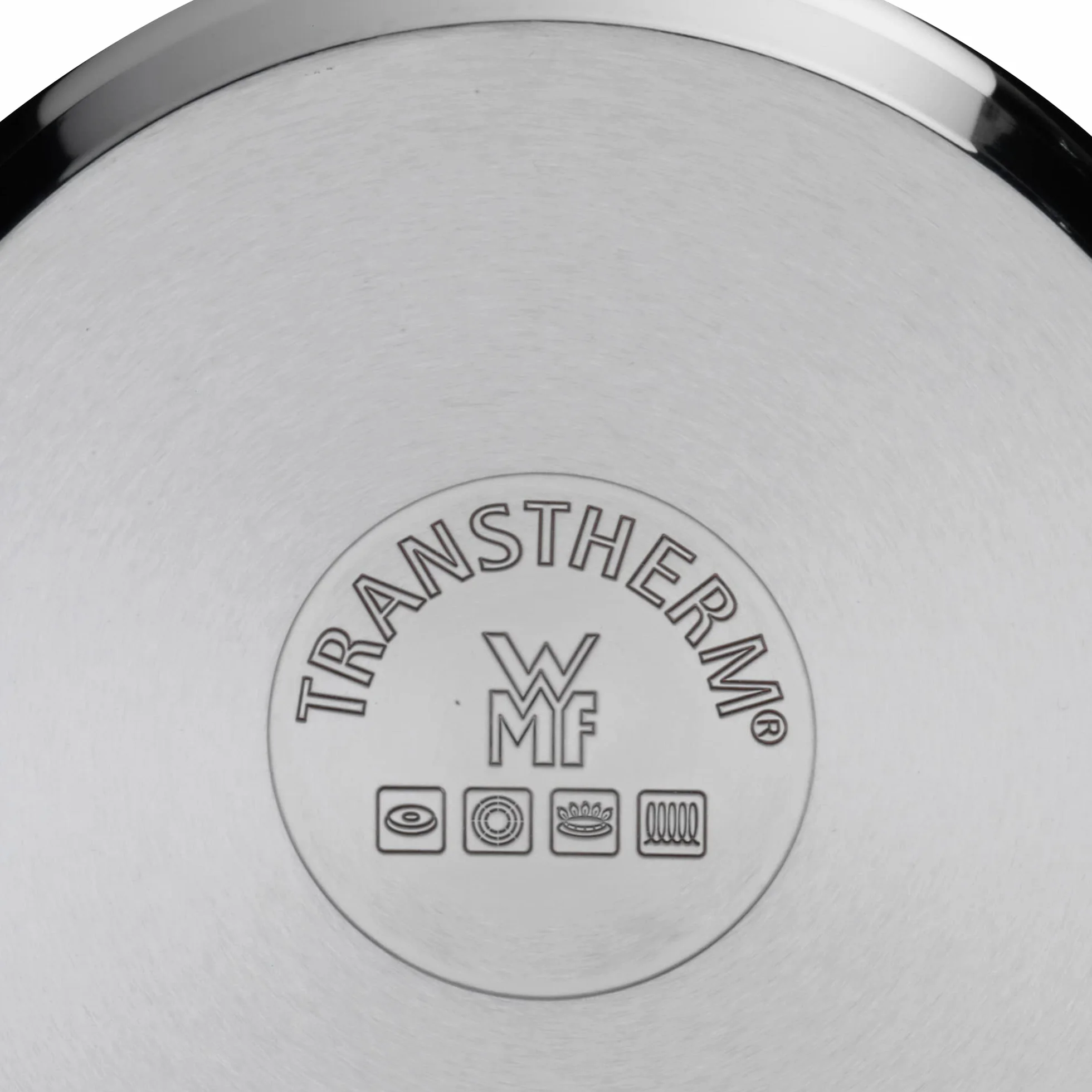 WMF Permadur Advance 2-częściowy zestaw patelni indukcyjnych 28 + 24 cm stal nierdzewna Cromargan