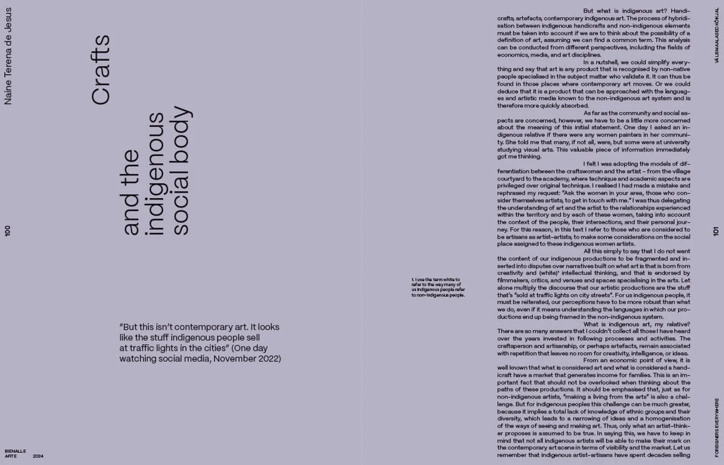 Biennale arte 2024 [eng : foreigners everywhere