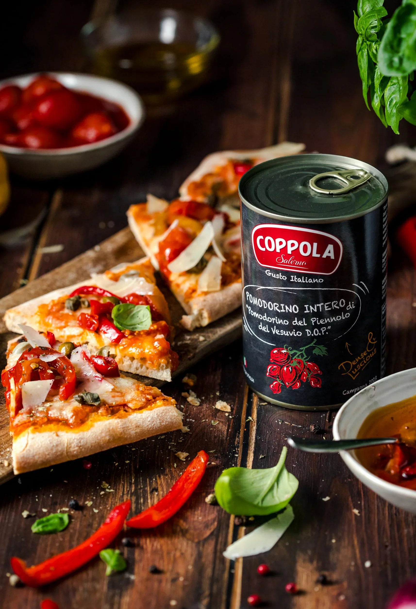 Coppola Pomidory Wiśniowe 'Piennolo del Vesuvio AOP' 400g (zestaw 12 sztuk)