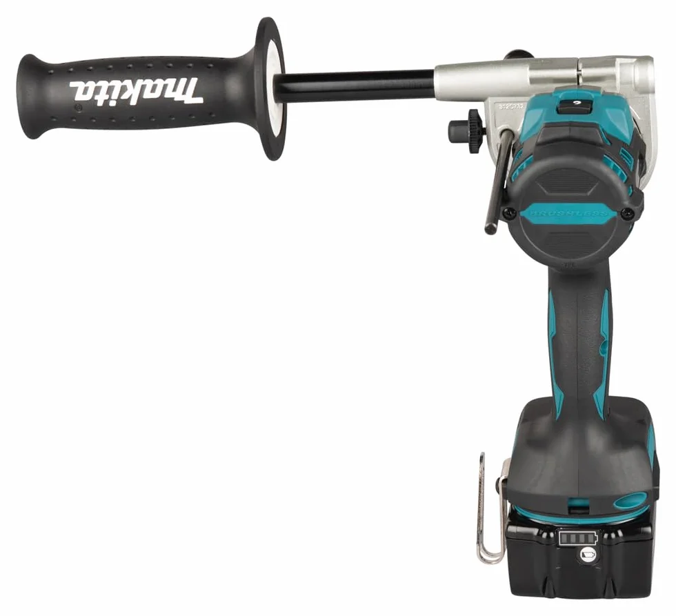 Makita DHP492Z 18V Li-ion LXT bezszczotkowa wiertarka kombi, baterie i ładowarka nie są dołączone, niebieski/czarny