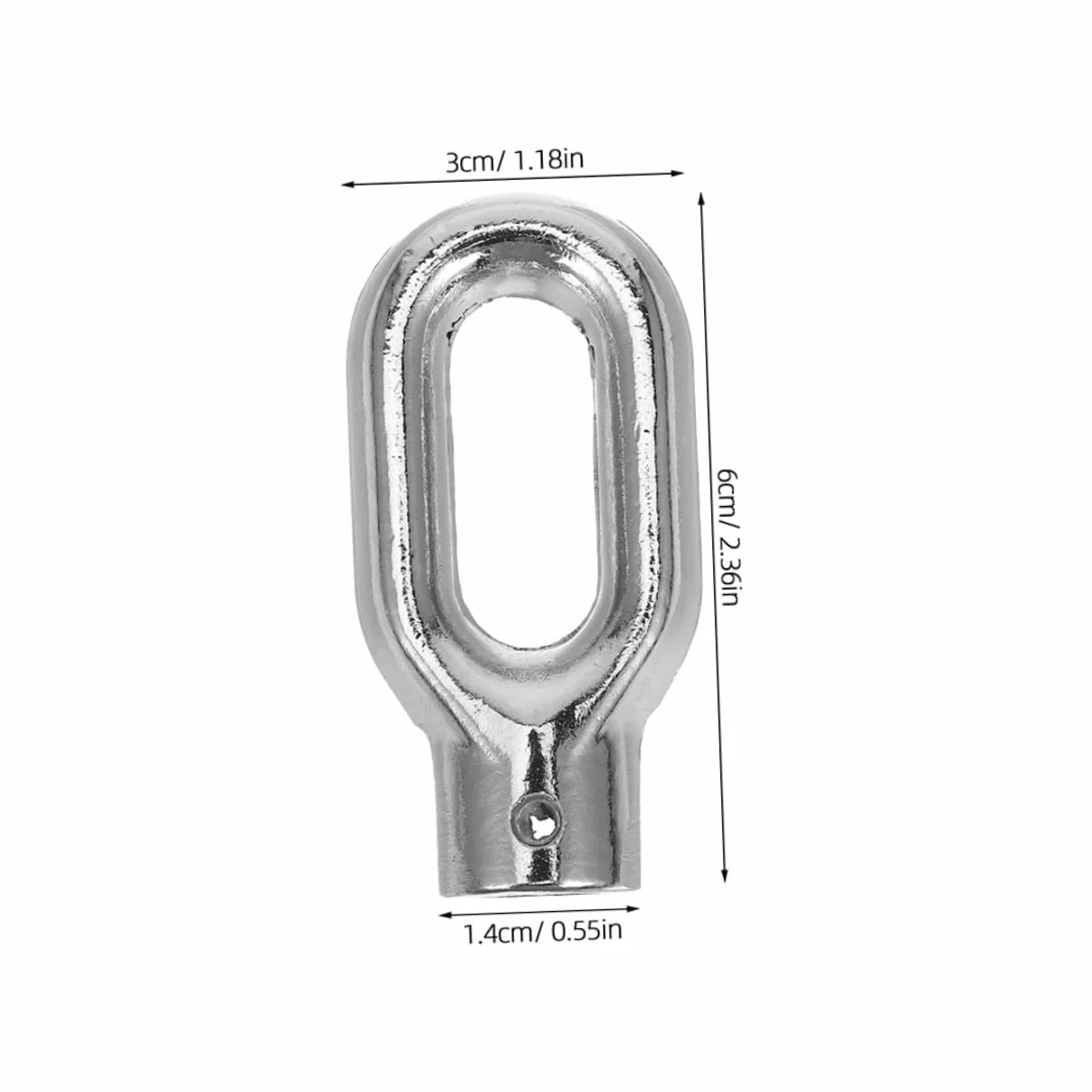INOOMP Akcesoriów Do Markiz Hak Ringowy z Aluminium Element Do Campingowych Markiz Uniwersalne Zastosowanie Dla Różnych Systemów Markizowych