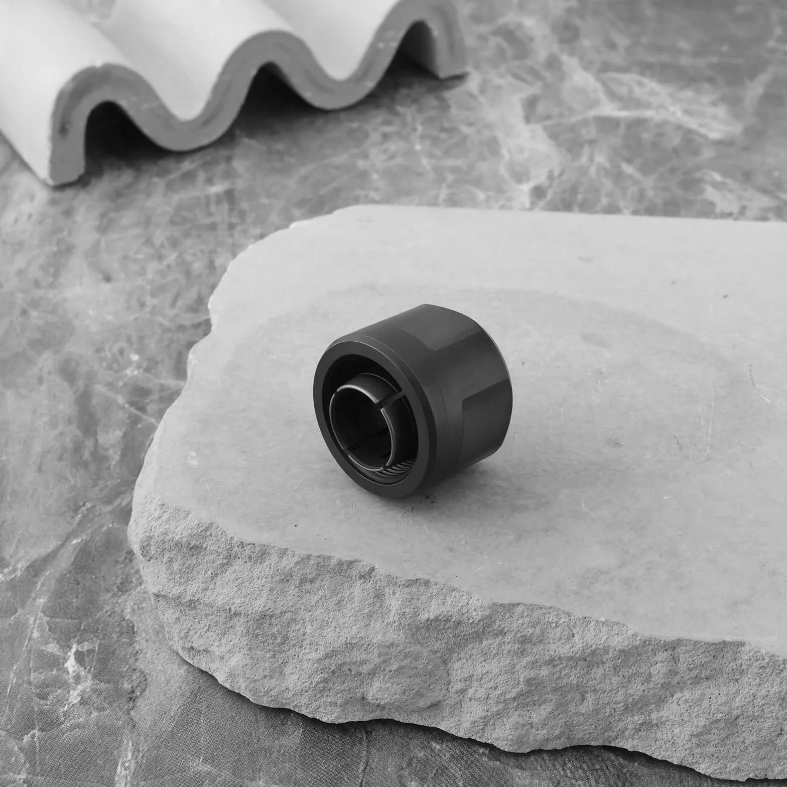 1/2 cala maszyna do grawerowania wgłębnego nakrętka tulejowa kompatybilna z Makita Model 3612 12,7 x 20 x 26,5 mm czarna