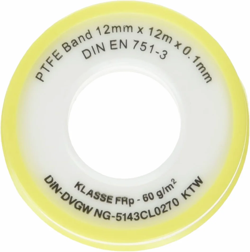 Fermit 24010 Taśma Uszczelniająca, Żółty, 5,5 x 5,5 x 2,1 cm