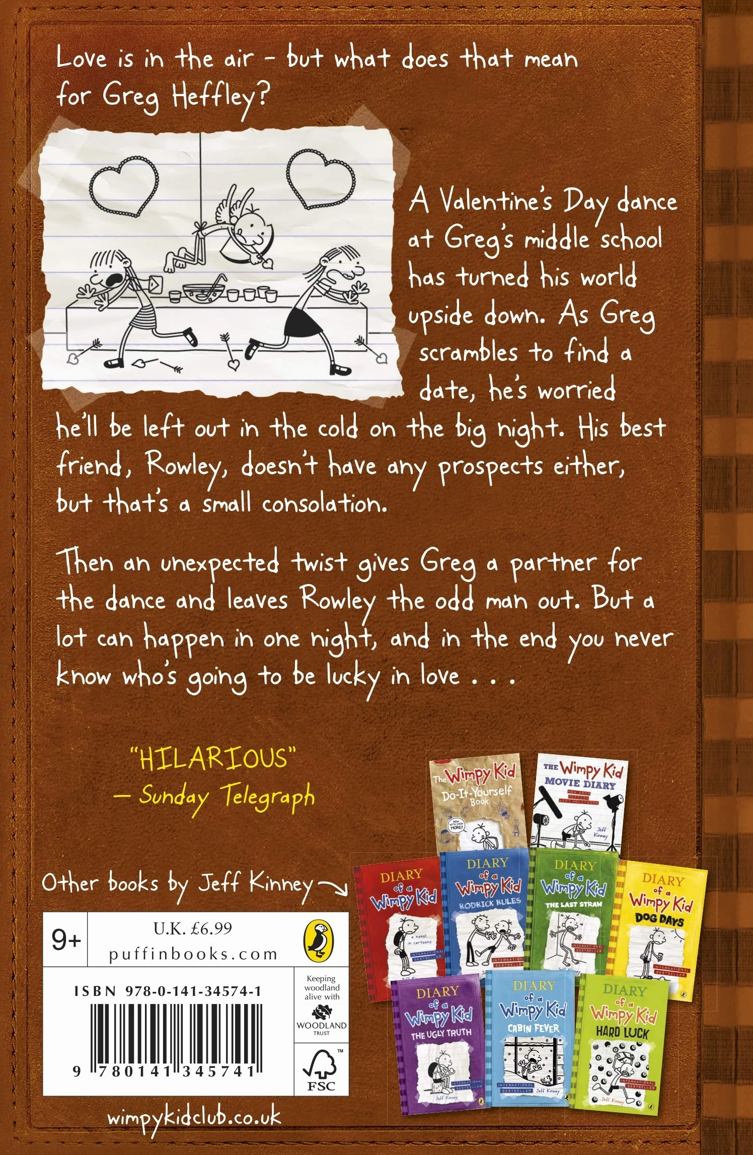 Diary of a Wimpy Kid 07. The Third Wheel