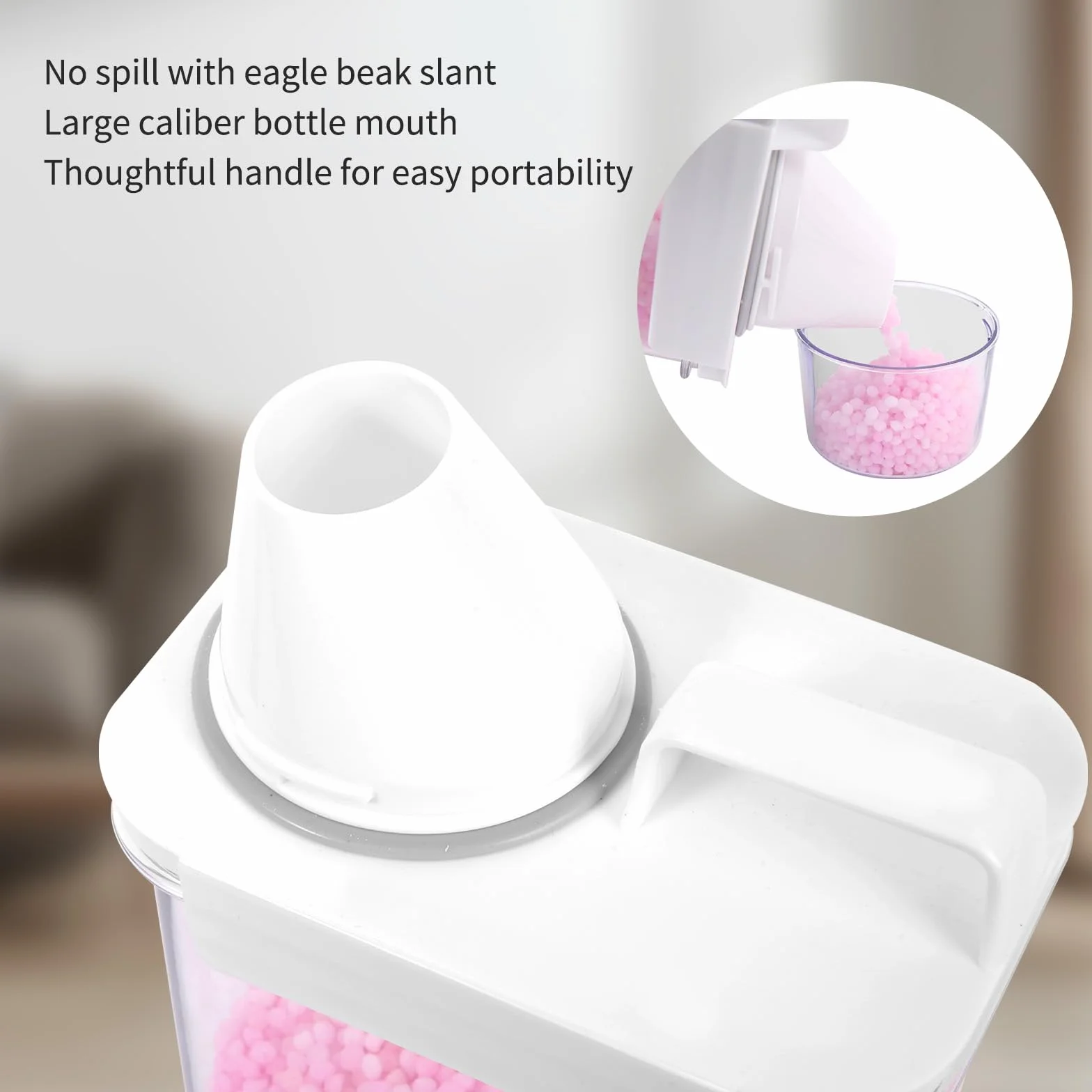 1100 ml bezzapachowy dozownik do prania w proszku
