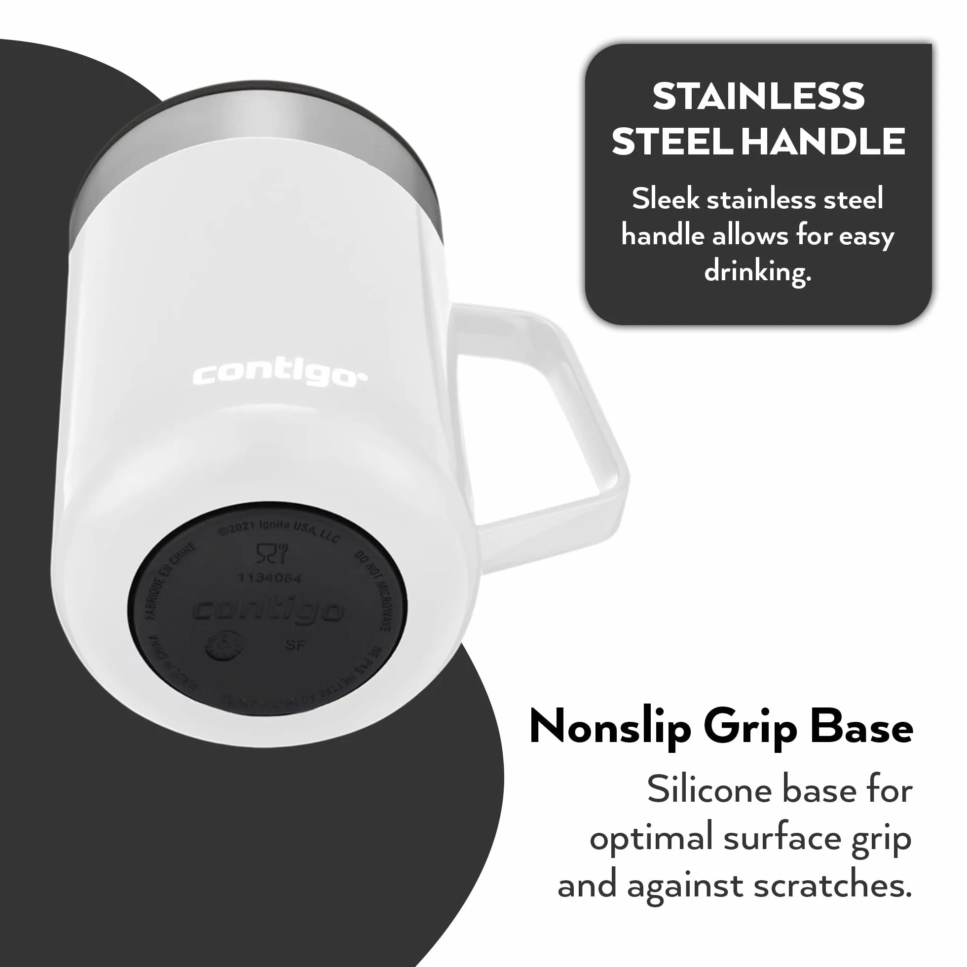 Contigo Kubek Termiczny Streeterville Biały 410 ml