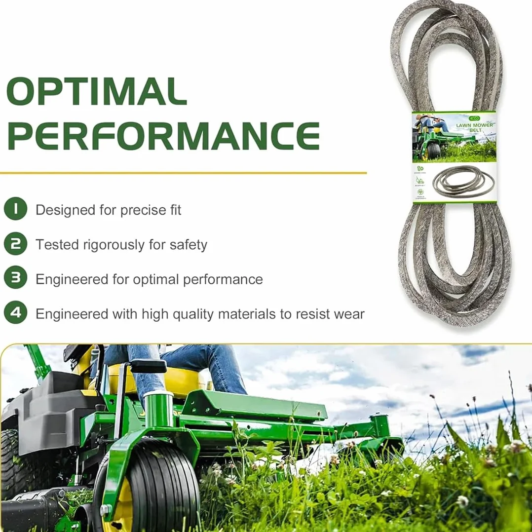 Pasek klinowy zamiennik do John Deere GX21395 117-7325/133-1166 TCU30510 (5/8" x 411") (B159) wykonany z kevlaru