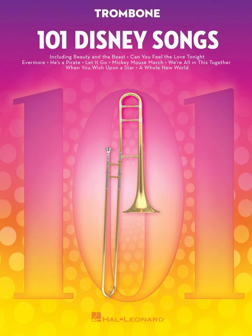 101 disney songs for trombone