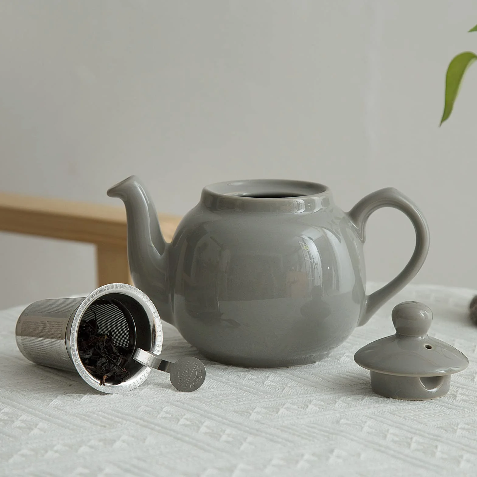 London Pottery Czajniczek do herbaty ceramiczny 600 ml 2 filiżanki