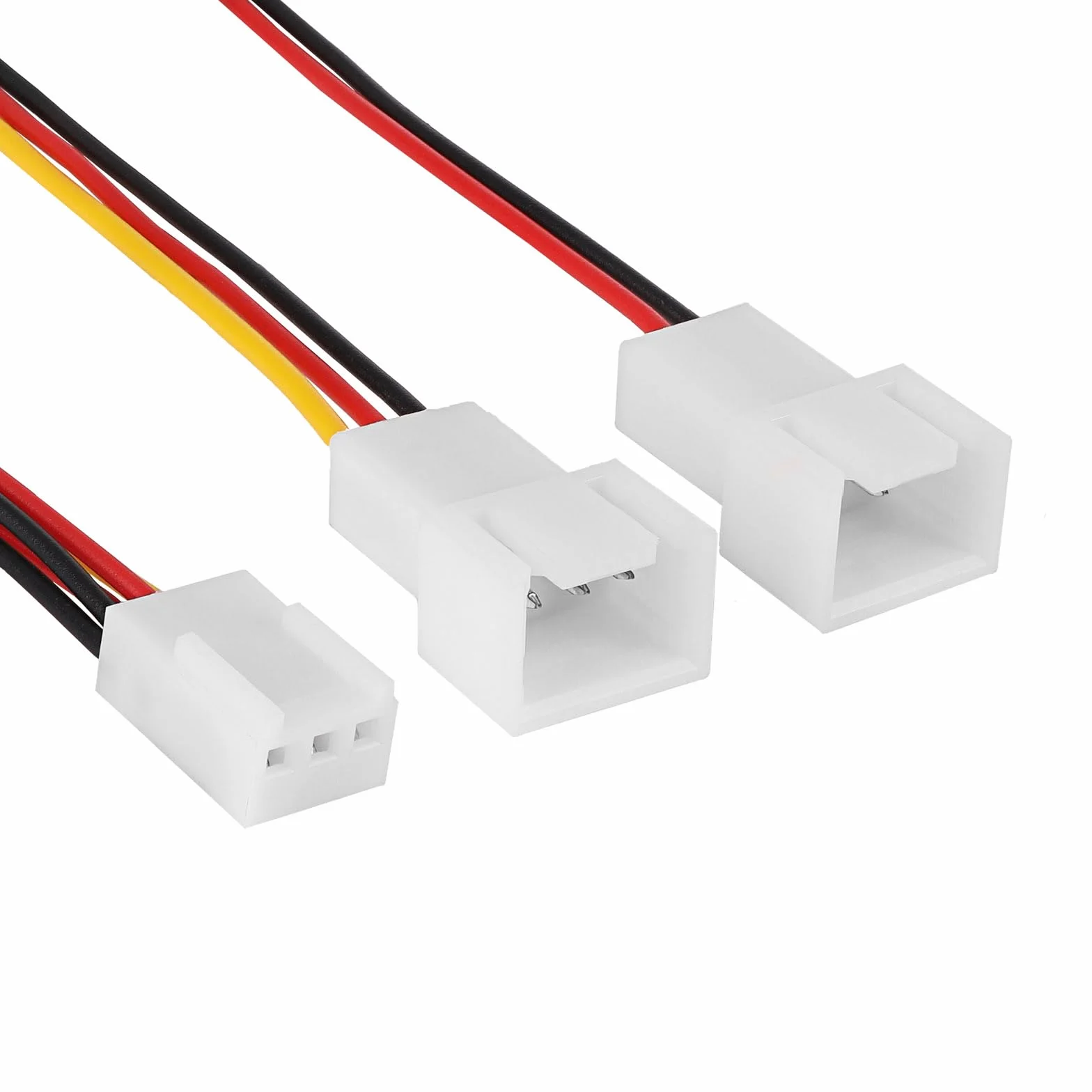 Adapter 3 pin na 2x 3-pin Akyga AK-CA-52 Rozdzielacz do wentylatorów kabel 15cm