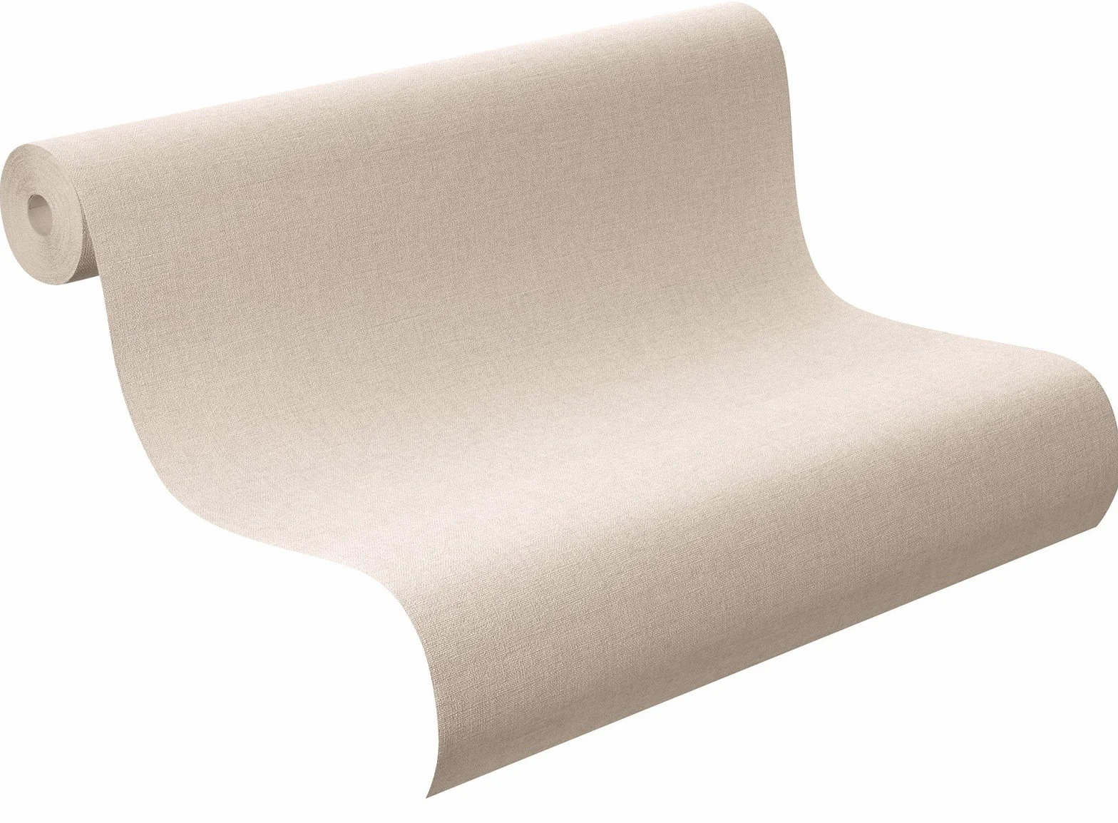 rasch Tapeta 448634 z kolekcji Florentine II – jednokolorowa tapeta na flizelinie w delikatnym beżowym kolorze – 10,05 m x 53 cm (dł. x szer.)