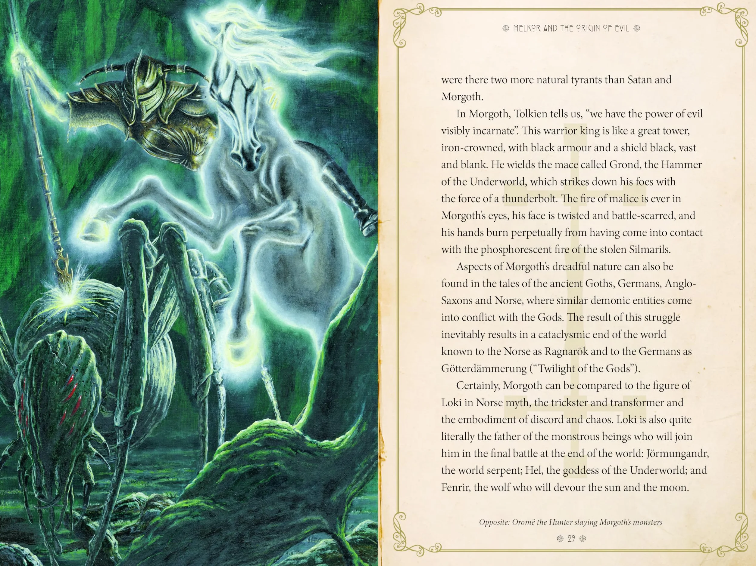 The Dark Powers of Tolkien: An illustrated Exploration of Tolkien's Portrayal of Evil, and the Sources that Inspired his Work from Myth, Literature and History