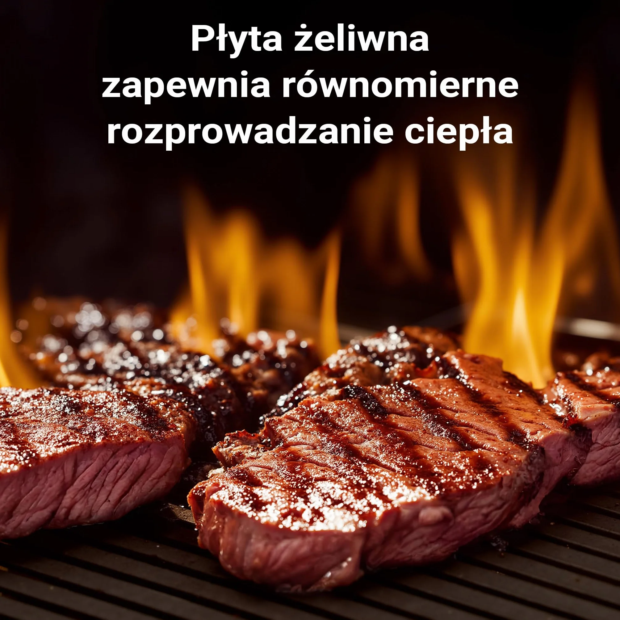 Wiltec Płyta grillowa o wymiarach 49,8 x 24,3 x 1,5 cm z żeliwa i powłoką emaliową, ruszt do grilla półokrągły, na ognisko, grilla i węgiel