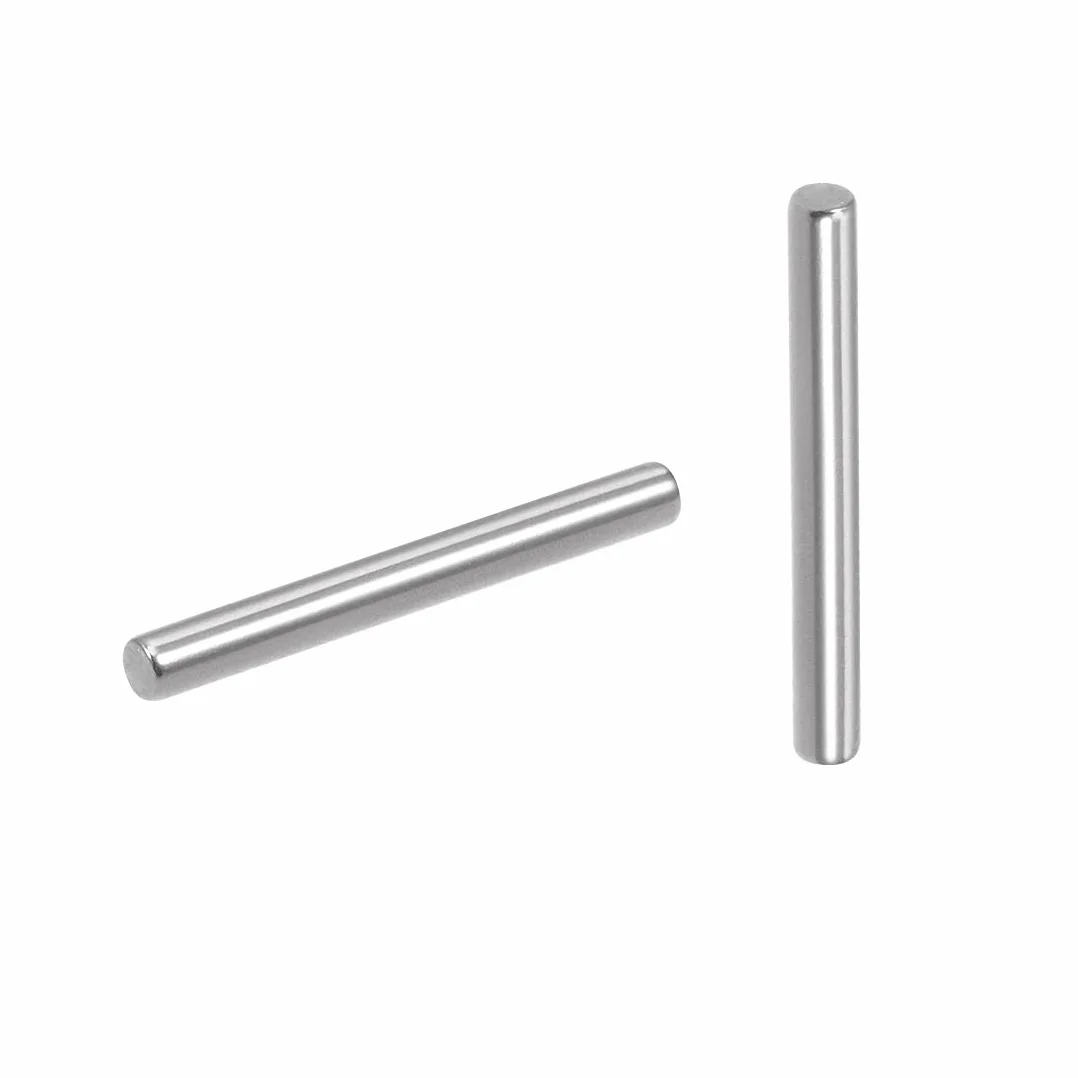 sourcing map 100 szt. trzpień cylindryczny 304 stal szlachetna bolce regałowe elementy 2 mm x 18 mm