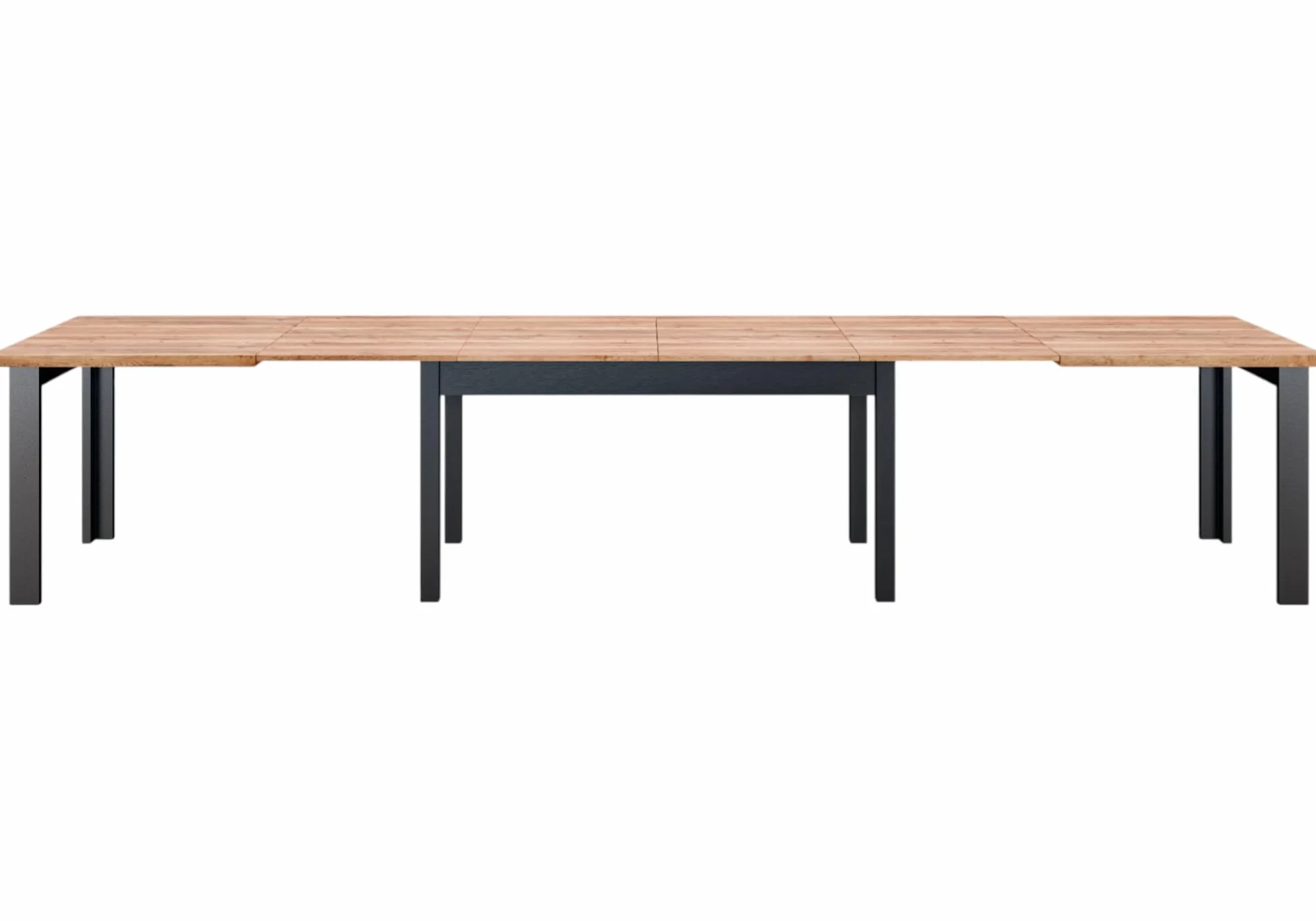Gilberto VALLH jadalniany rozkładany – stół do jadalni 100x160/400 cm – nowoczesny stół kuchenny i do salonu – drewniany stół rozkładany, design, duży