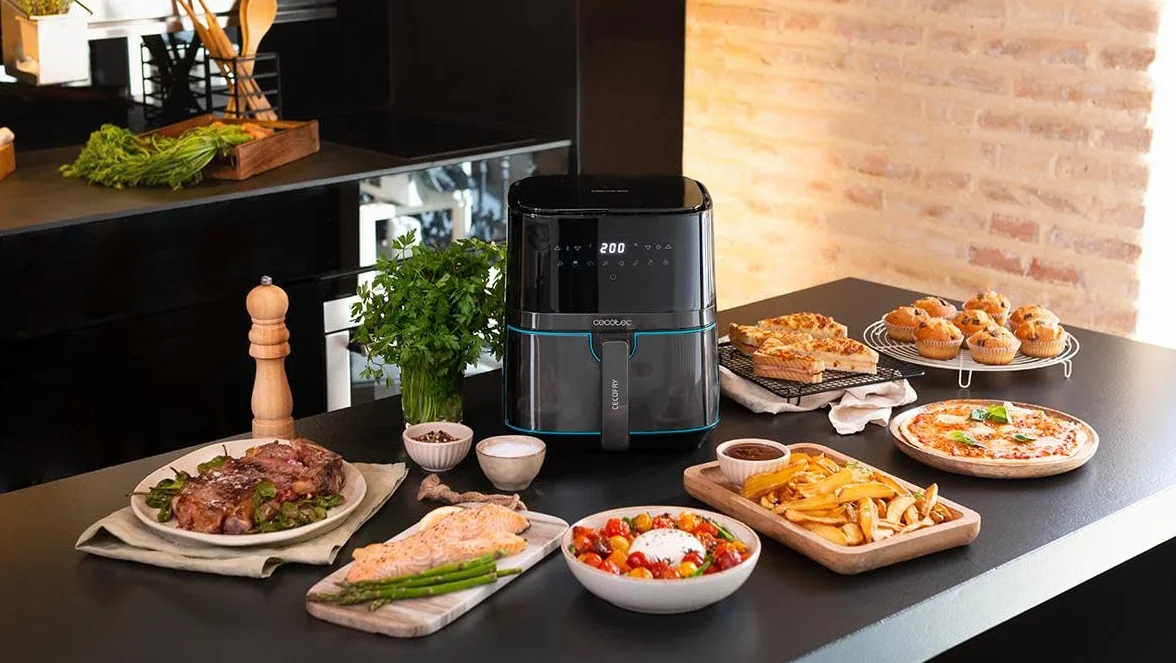 Cecotec Cecofry Full Pro Frytkownica Powietrzna, Czarny, 5.5 l