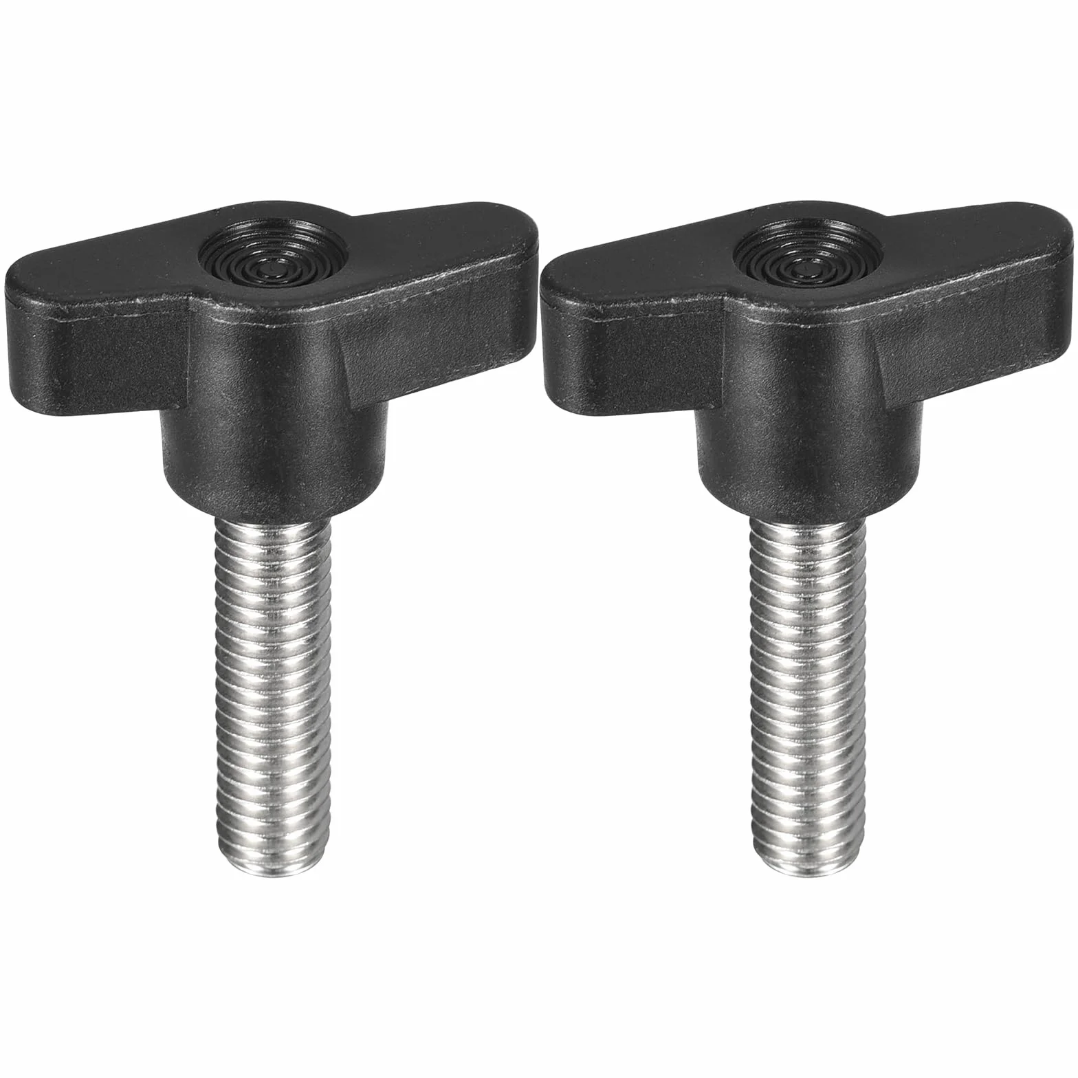 QUARKZMAN 2 sztuk śruba śrubowa, M8 x 30mm stal nierdzewna 304 w kształcie litery T do szybkiego wymiany pokrętła do ręcznego dokręcania