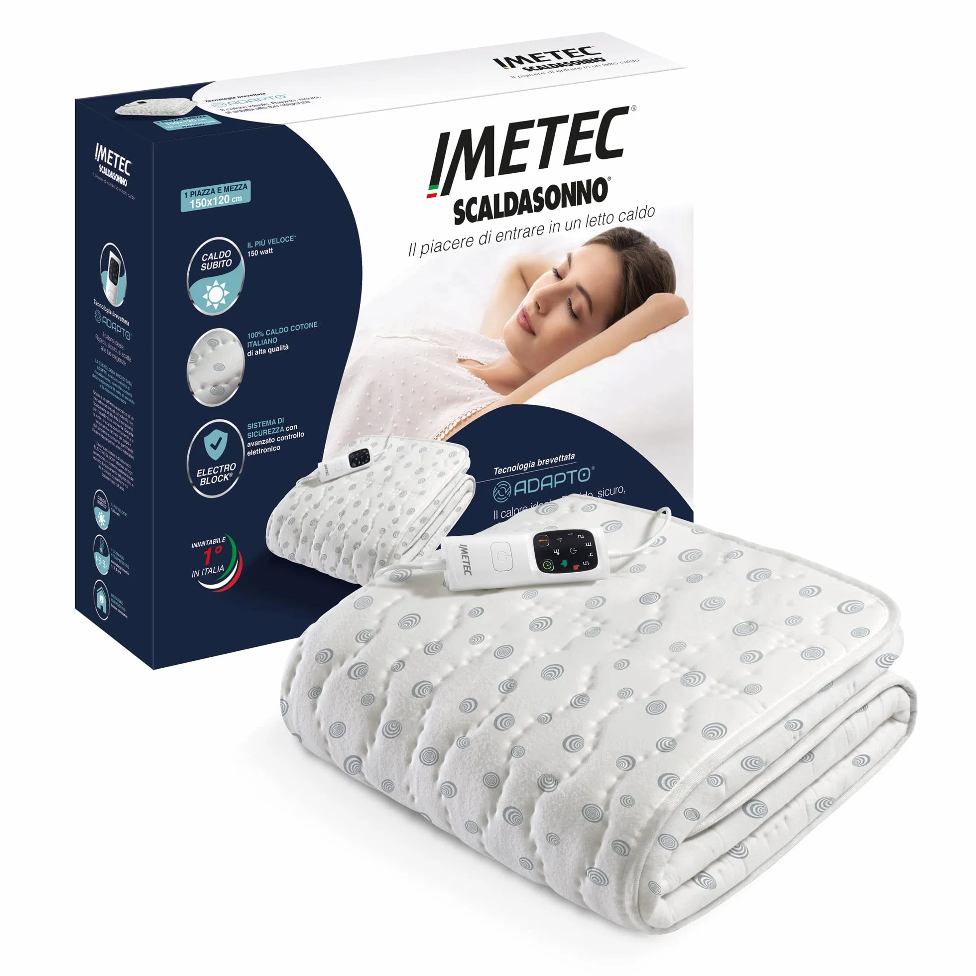 Imetec Scaldasonno Adapto - 1400 g
