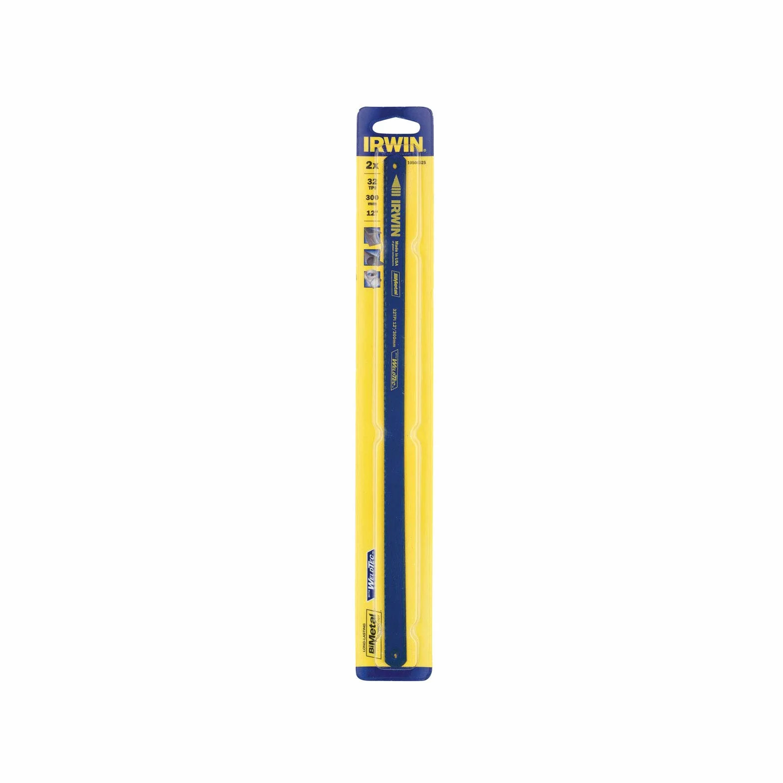 Irwin 10504524 300 mm / 12 cali x 24 tpi Bimetalowe ostrza piły do metalu (2 sztuki)