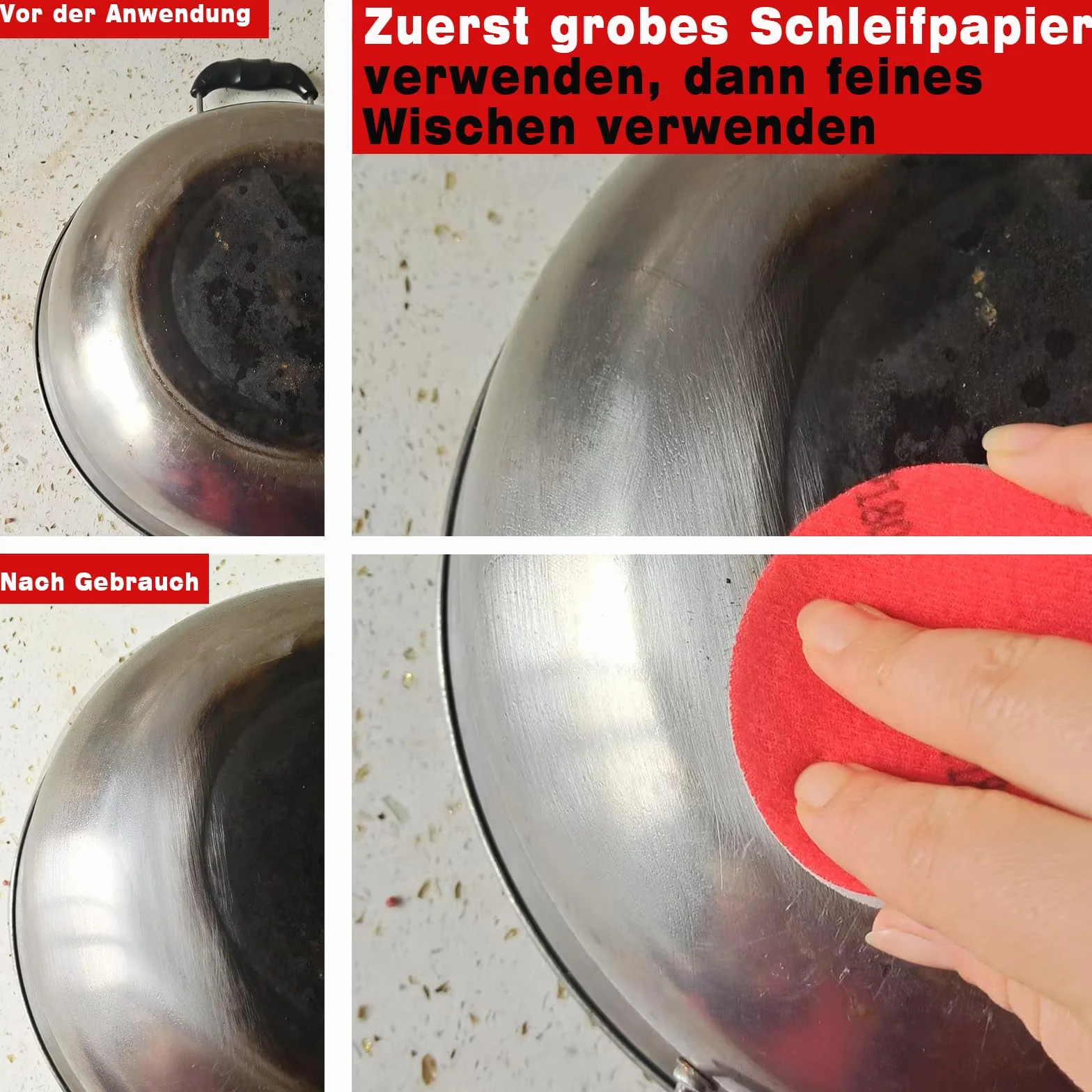 Zestaw gąbek szlifierskich, 24 sztuki, ziarnistość P180-P4000, okrągłe, do szlifowania na mokro, sucho, papier ścierny do drewna, metalu, mebli, polerowania, modelarstwa
