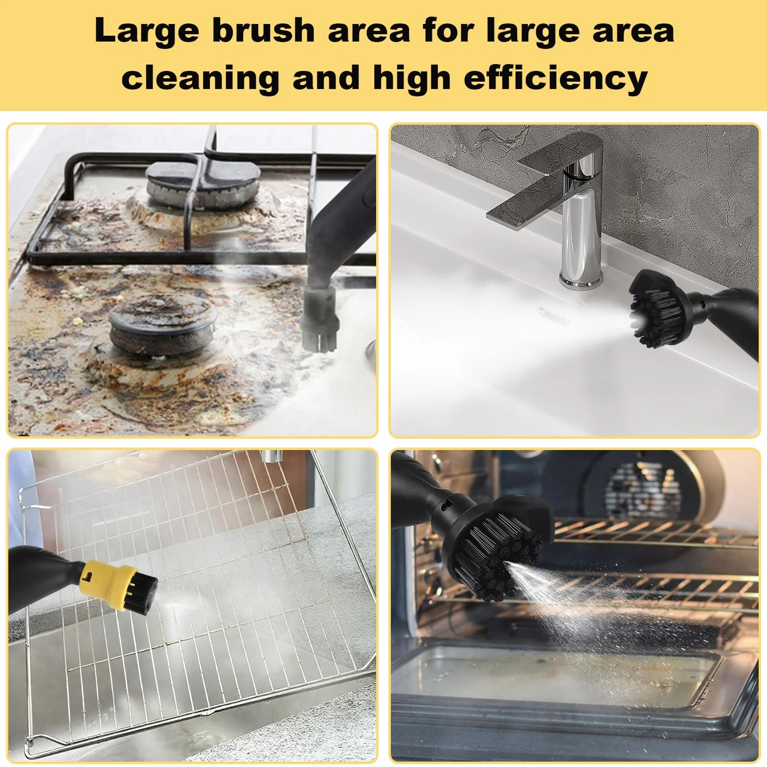 Zestaw 10 akcesoriów do czyszczenia parami, akcesoria Karcher do czyszczenia parą do odkurzaczy Karcher SC1 SC2 SC3 SC4 SC5 SC7 CTK10