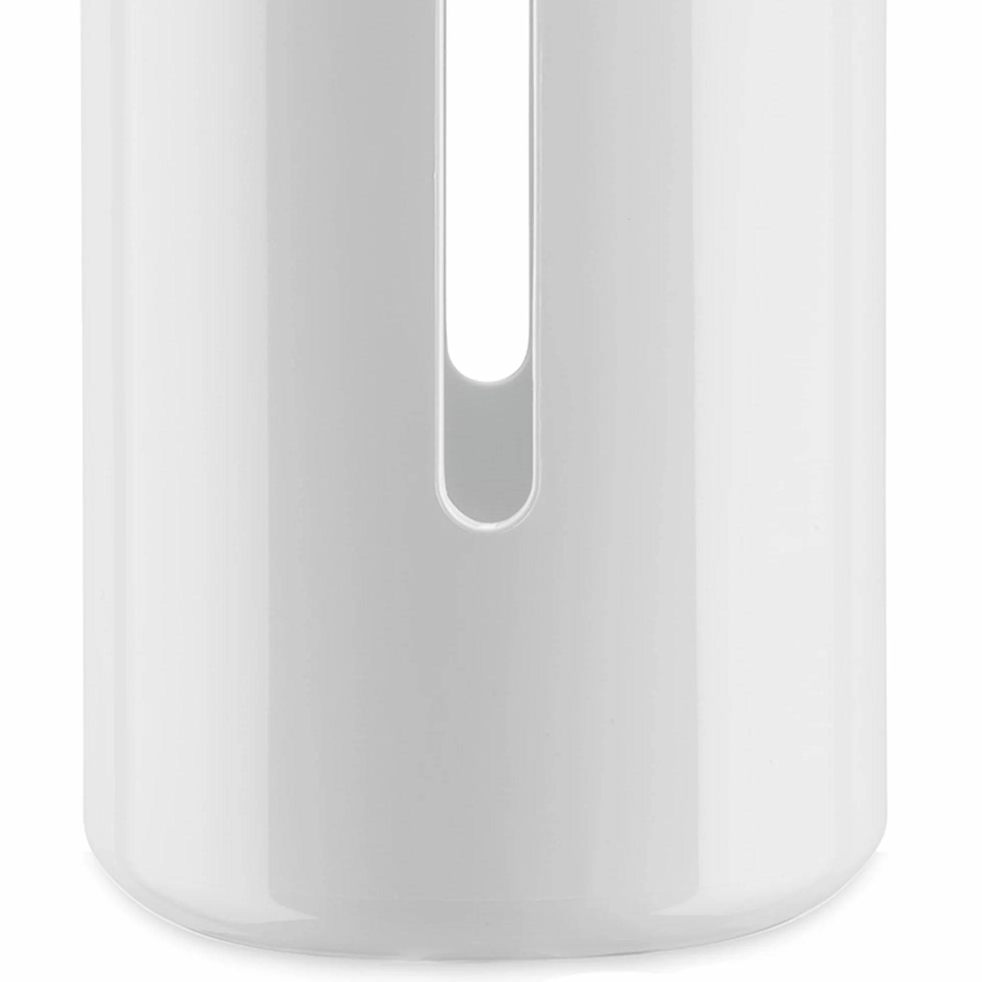 Alessi Birillo PL18 designerski pojemnik na papier toaletowy z żywicy termoplastycznej PMMA biały