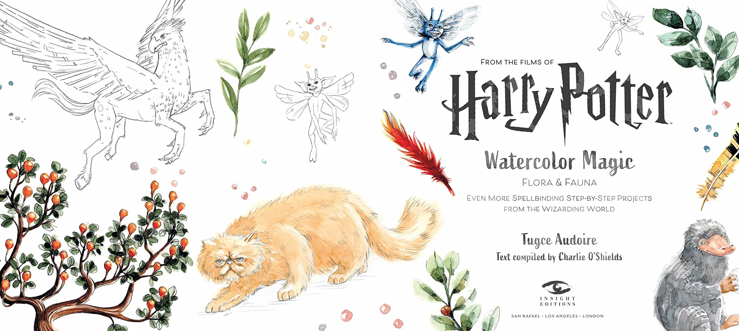 Harry Potter: Watercolor Magic: Flora & Fauna