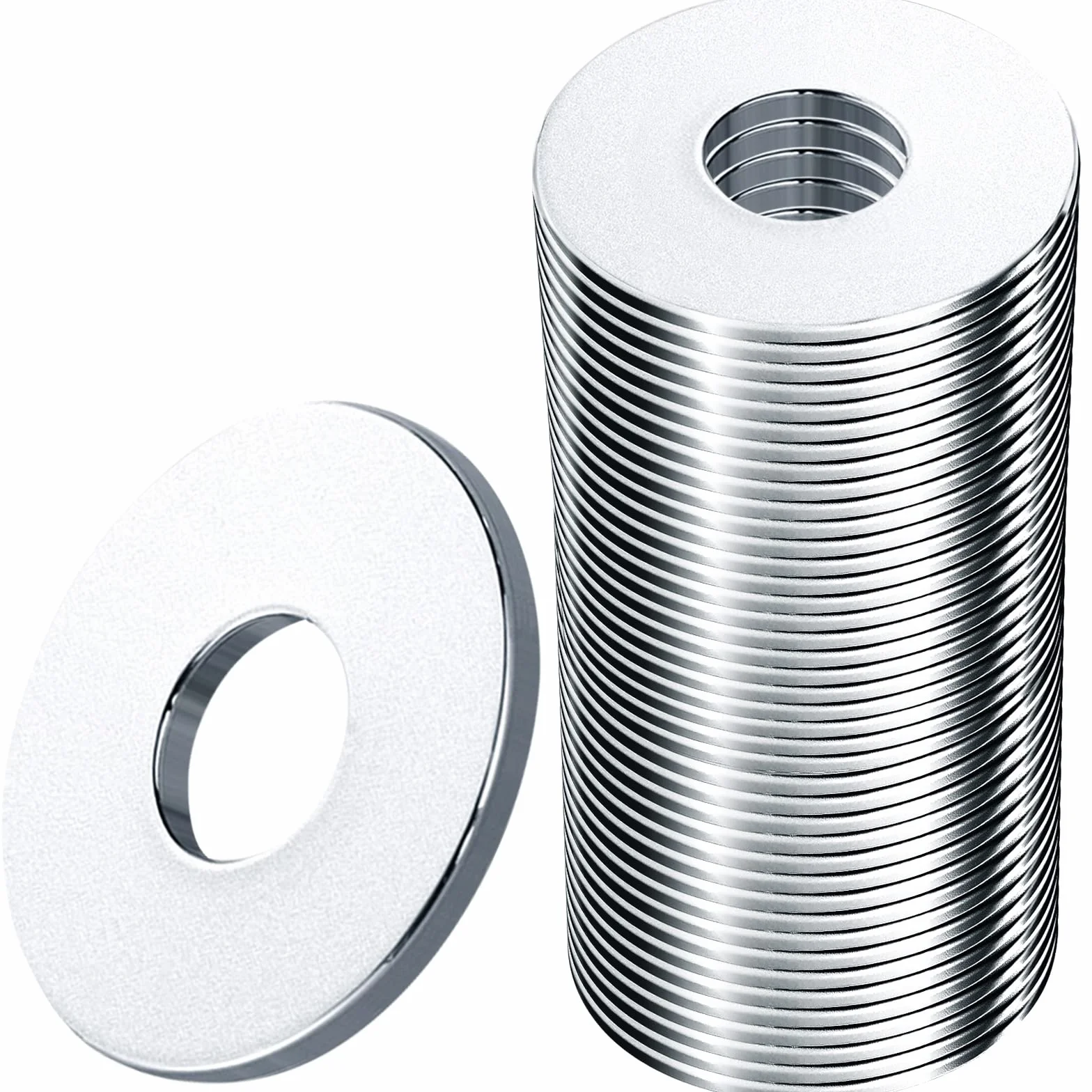 Podkładki M12 x 24 mm duże 20 sztuk podkładki ze stali nierdzewnej 304