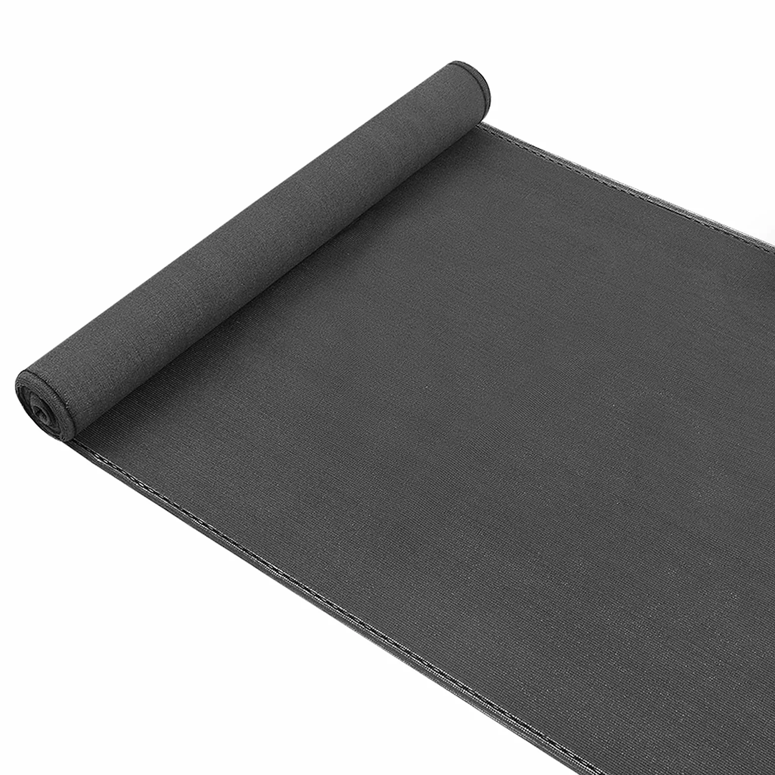 WOLTU Siatka zacieniająca 1,5 x 6 m, osłona ogrodzenia ogrodowego 180 g/m² HDPE, z oczkami i opaskami, odporna na warunki atmosferyczne, do użytku na zewnątrz, na balkon i ogród, antracyt