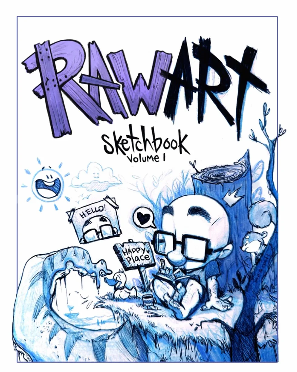 Raw Art Sketchbook: Volume 1