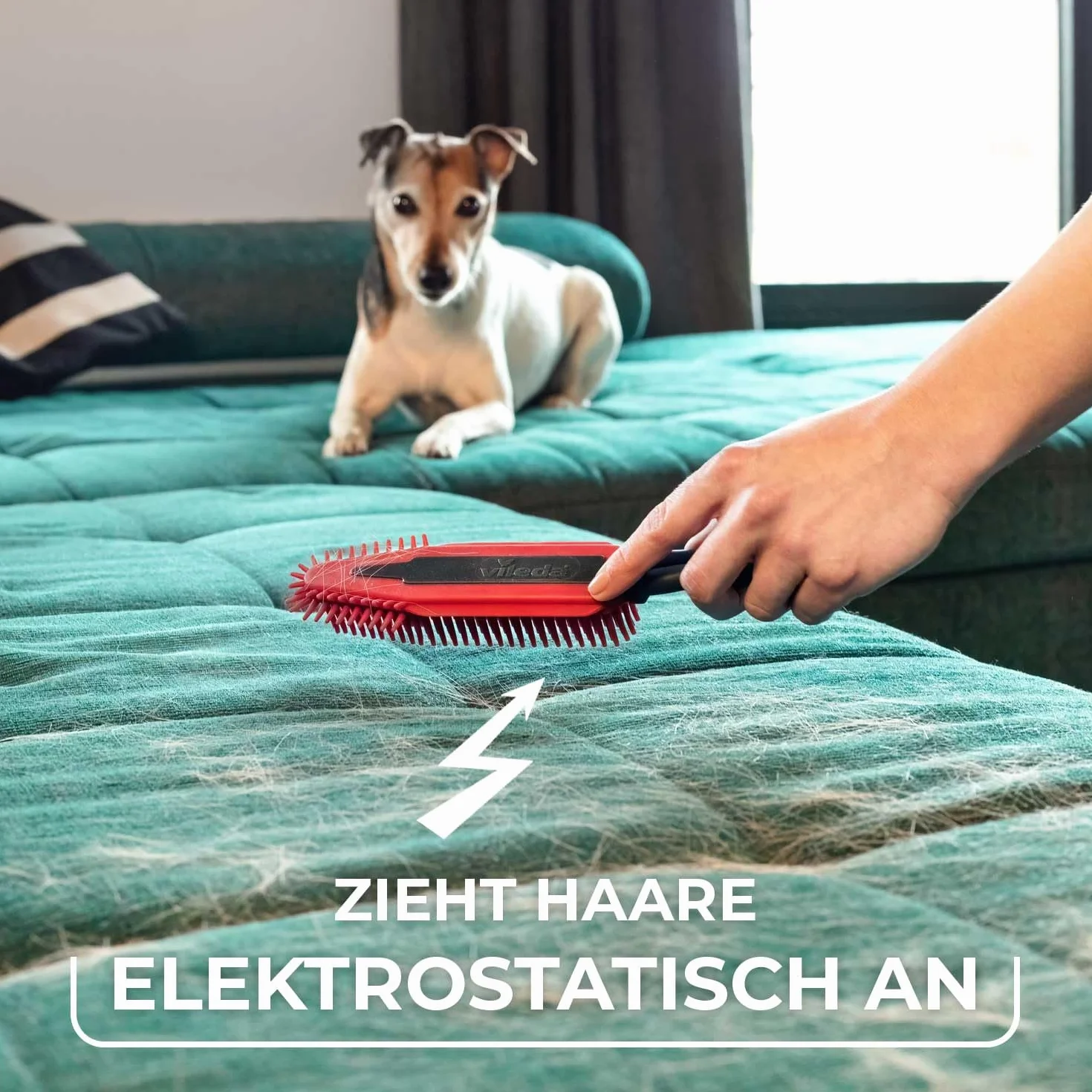 Vileda Pet Pro Szczotka elektrostatyczna do sierści