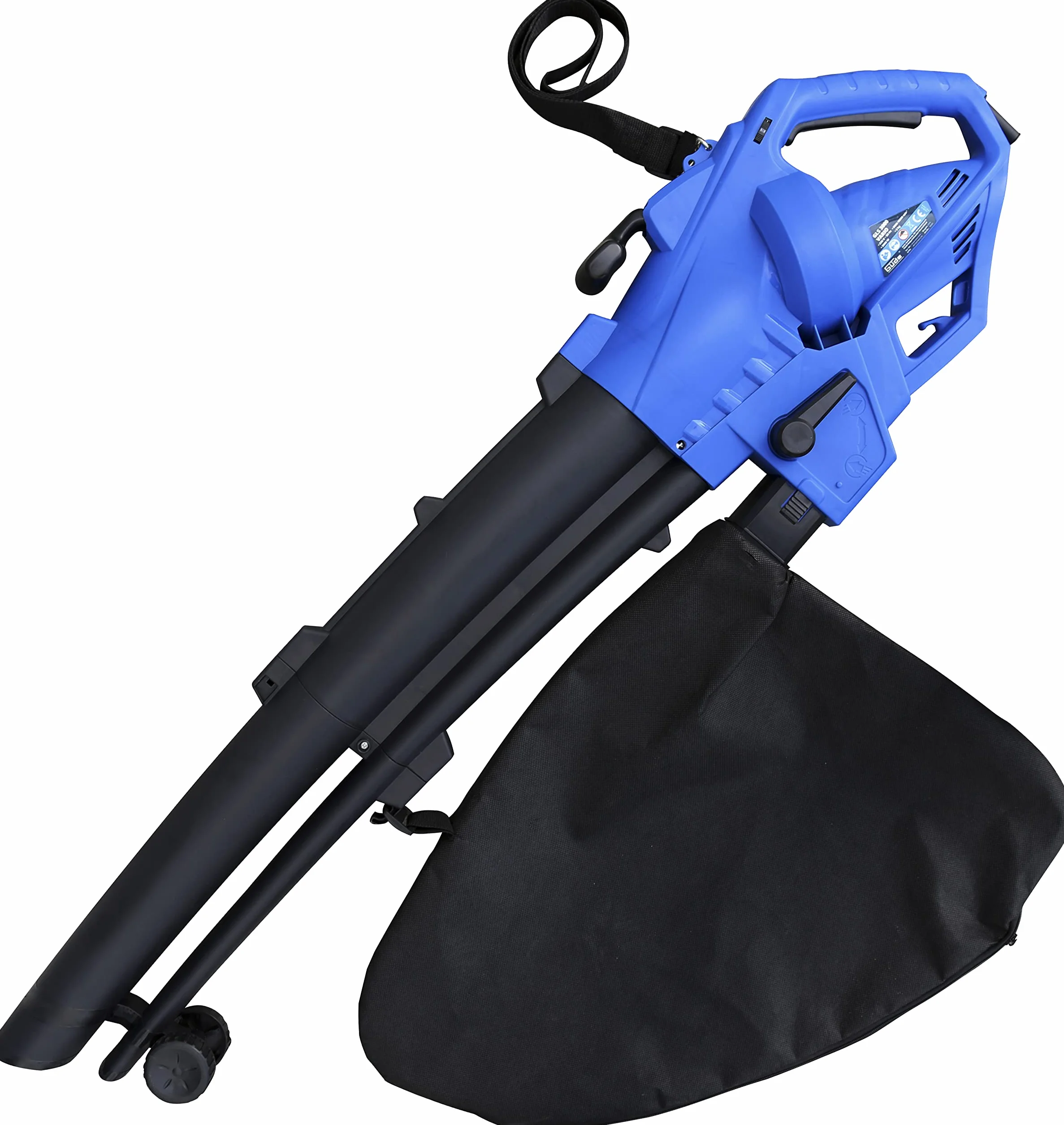 Güde 94381 odkurzacz do liści GLS 3000 Vario (230 V, 3000 W, regulowana prędkość, funkcja ssania, dmuchania i rozdrabniania)