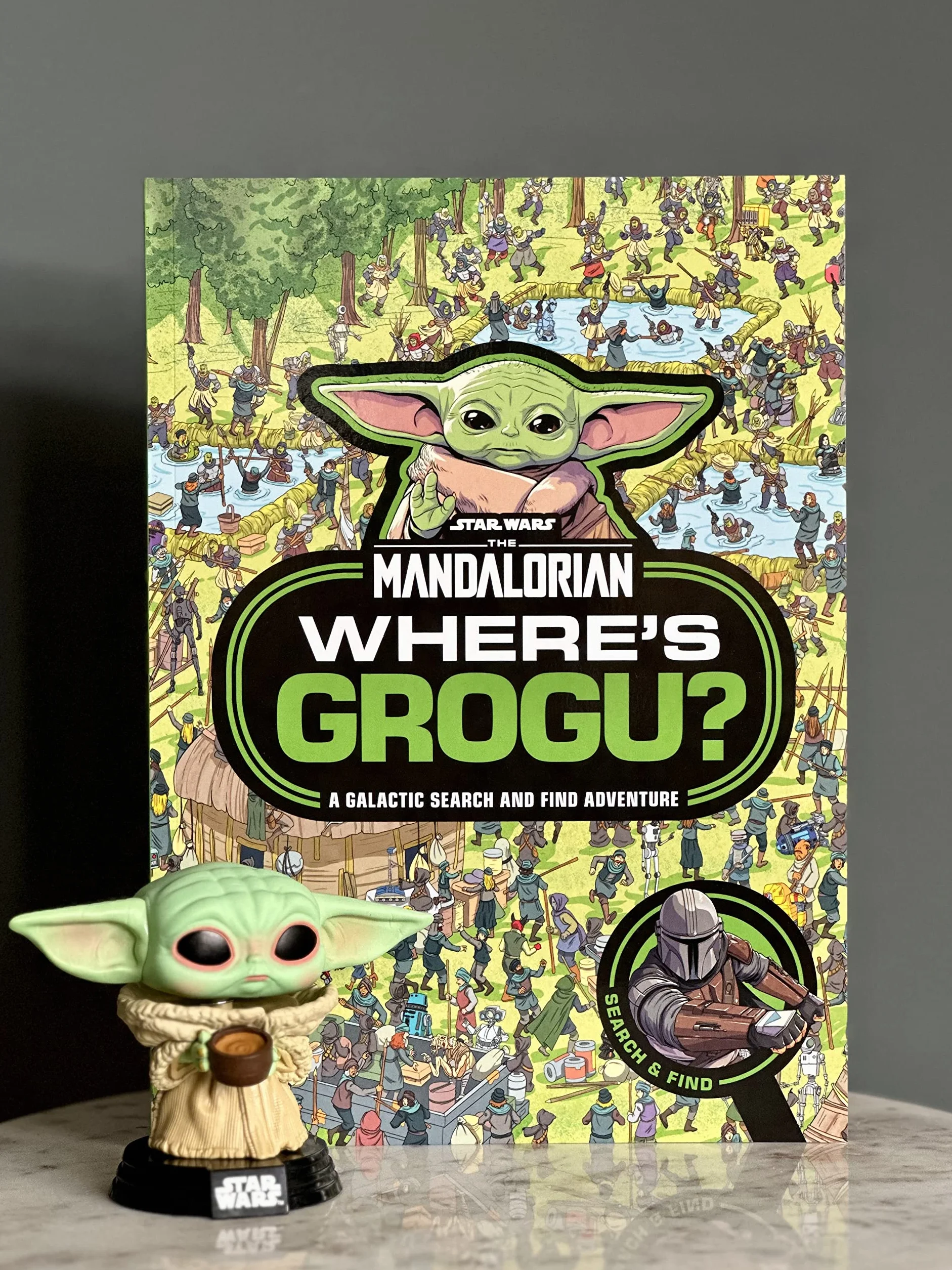 Where's Grogu?: A Star Wars: The Mandalorian Search and Find Activity Book