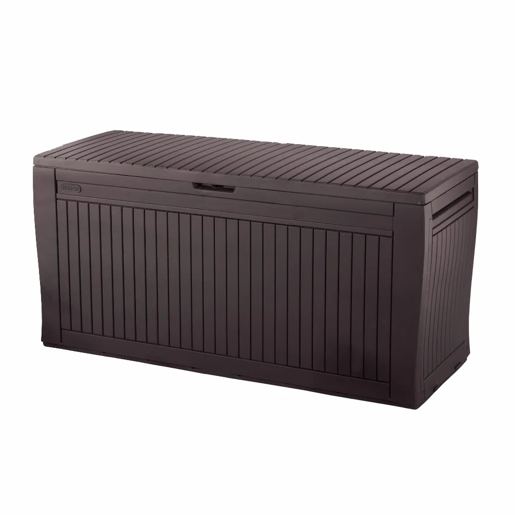 Keter Comfy Skrzynia Ogrodowa, 270L, Br?zowy, 117 x 45 x 57cm