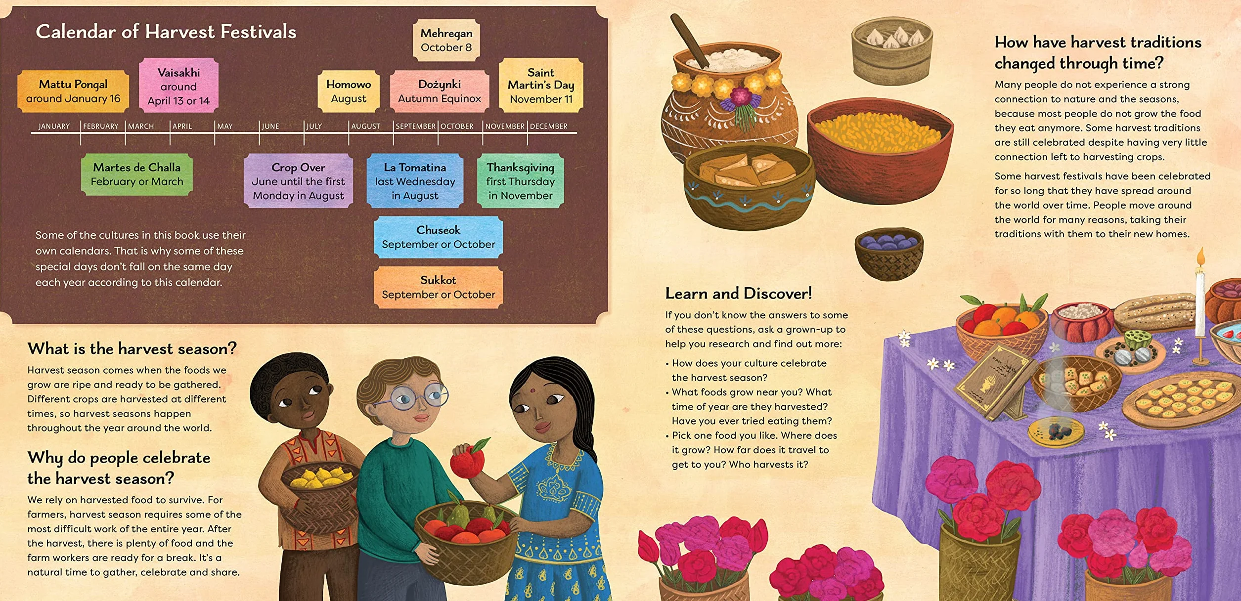 Harvest Days: Giving Thanks Around the World (World of Celebrations)