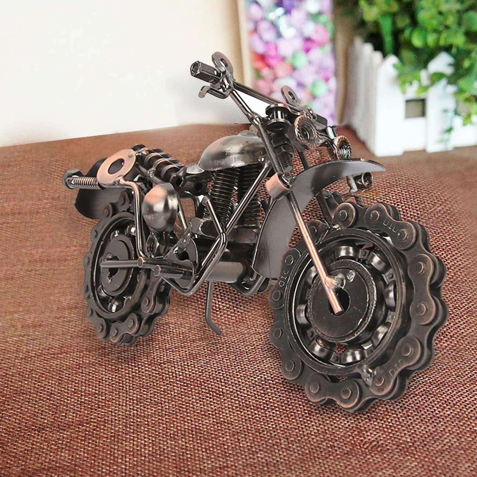 Model Samochodu, Model Motocykla, Metalowy Motocykl, Odpowiedni Do Dekoracji ścian Biurowych W Sypialni
