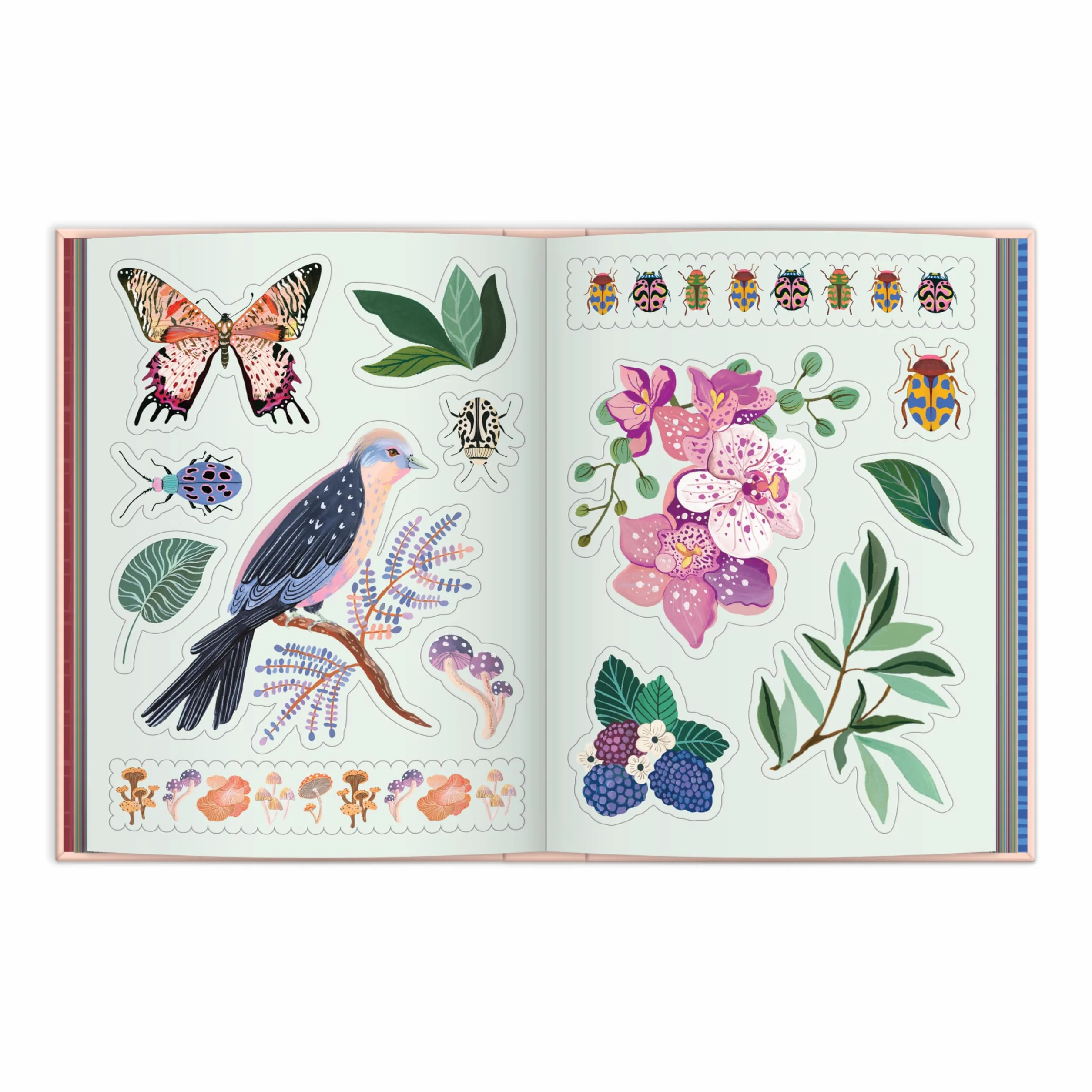 Art of the Forest Sticker Book