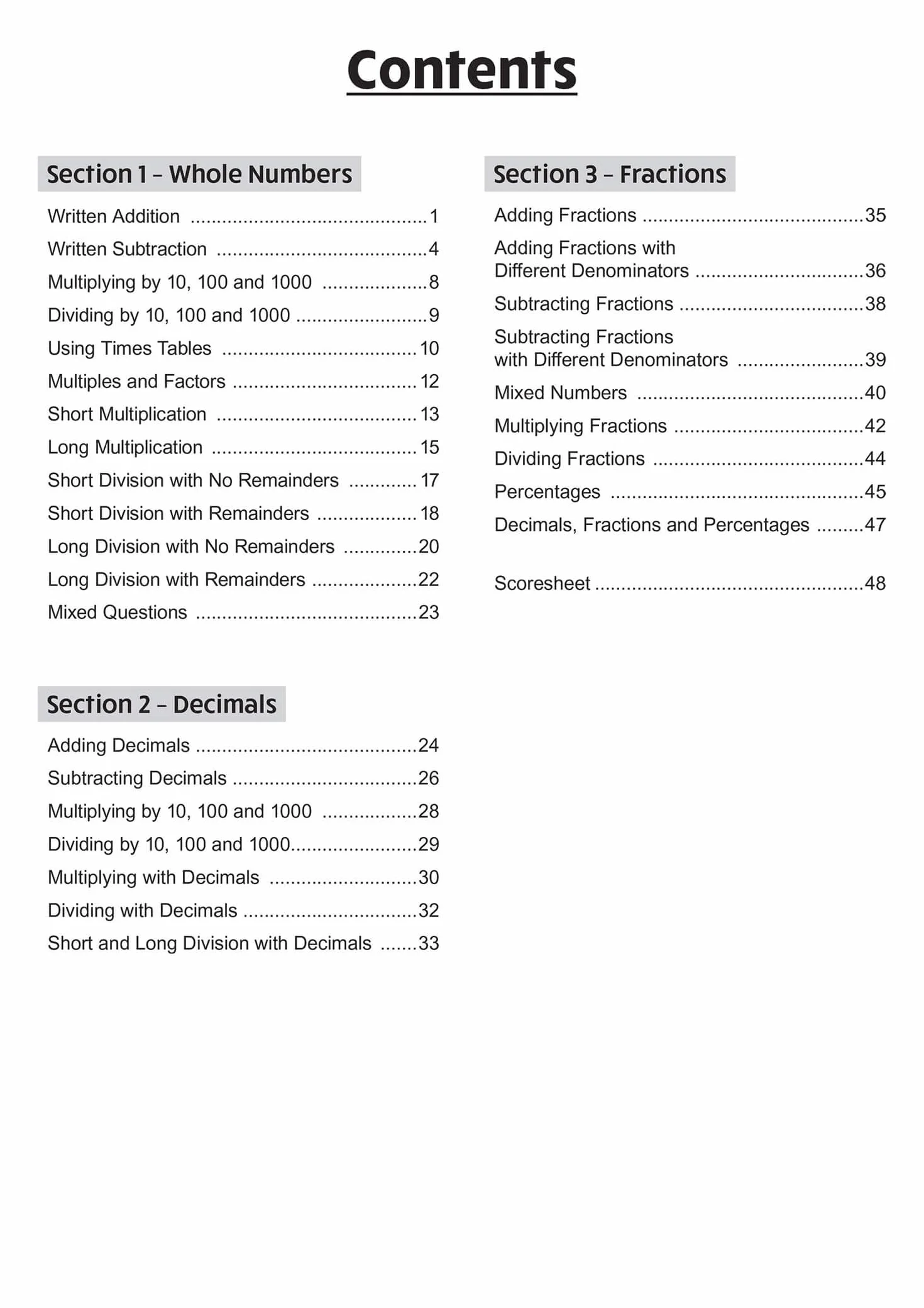 KS2 Maths SAT Buster: Arithmetic - Book 1 (for the 2027 tests)