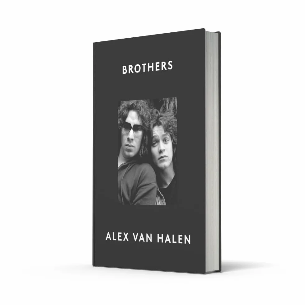 Brothers: The new 2024 intimate music memoir by rock legend Alex Van Halen