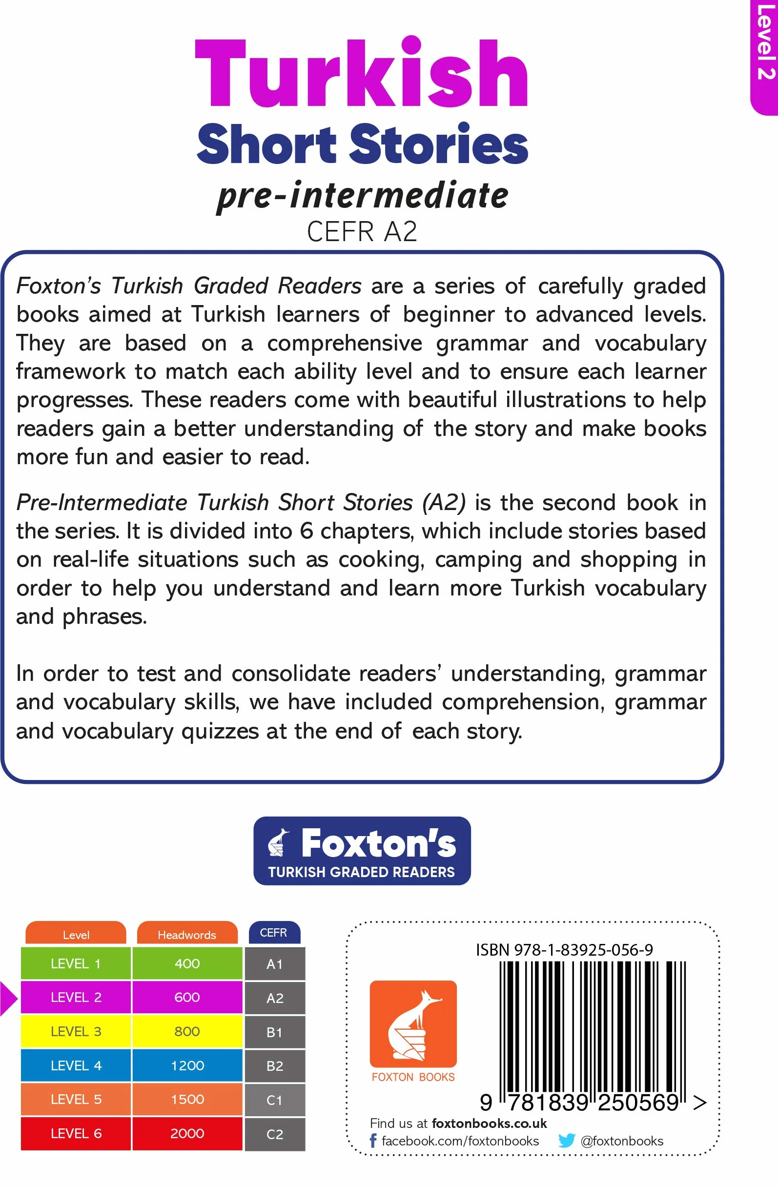 Pre-Intermediate Turkish Short Stories - Based on a comprehensive grammar and vocabulary framework (CEFR A2) - with quizzes , full answer key and online audio