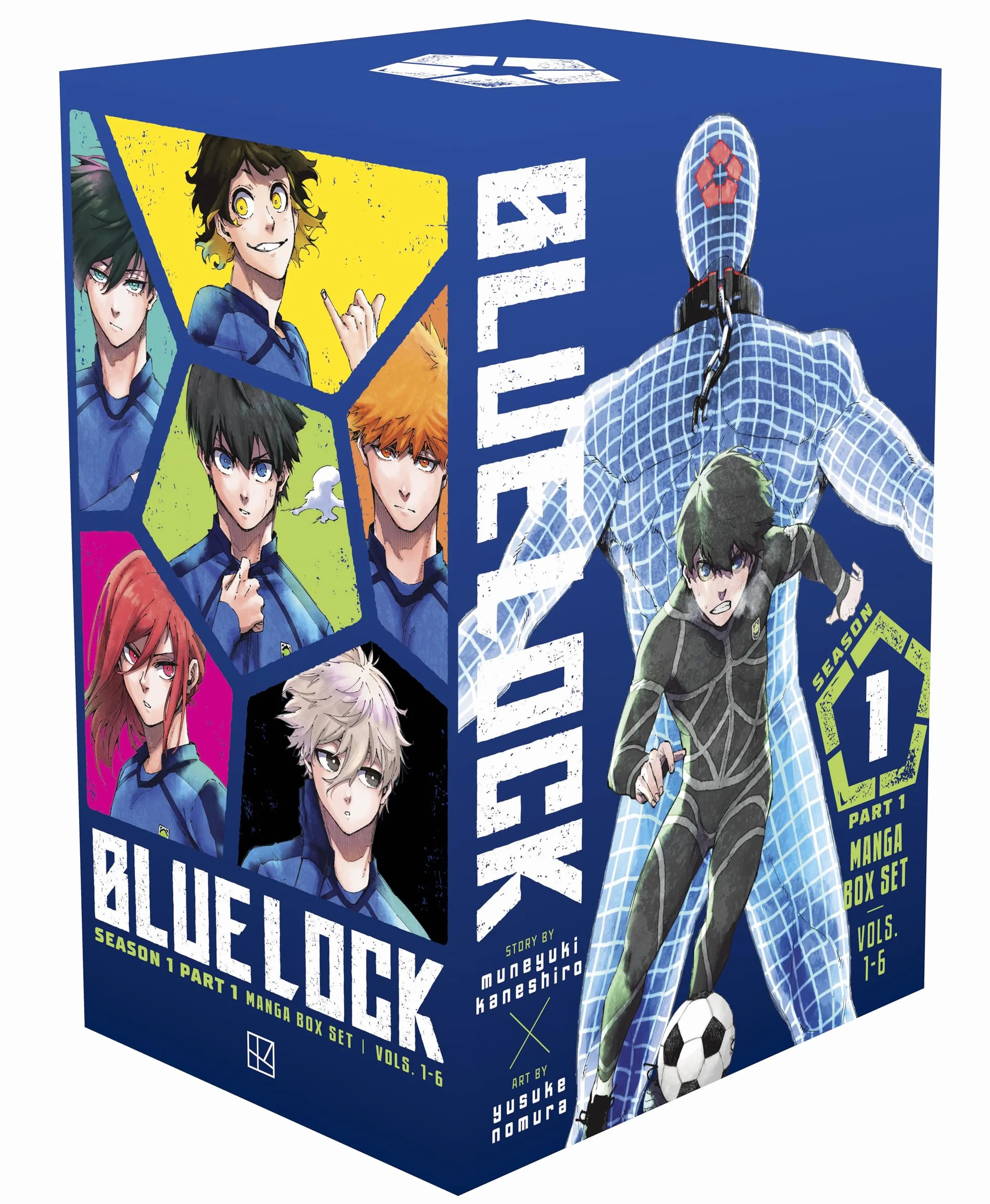 Blue Lock Season 1 Part 1 Manga Box Set