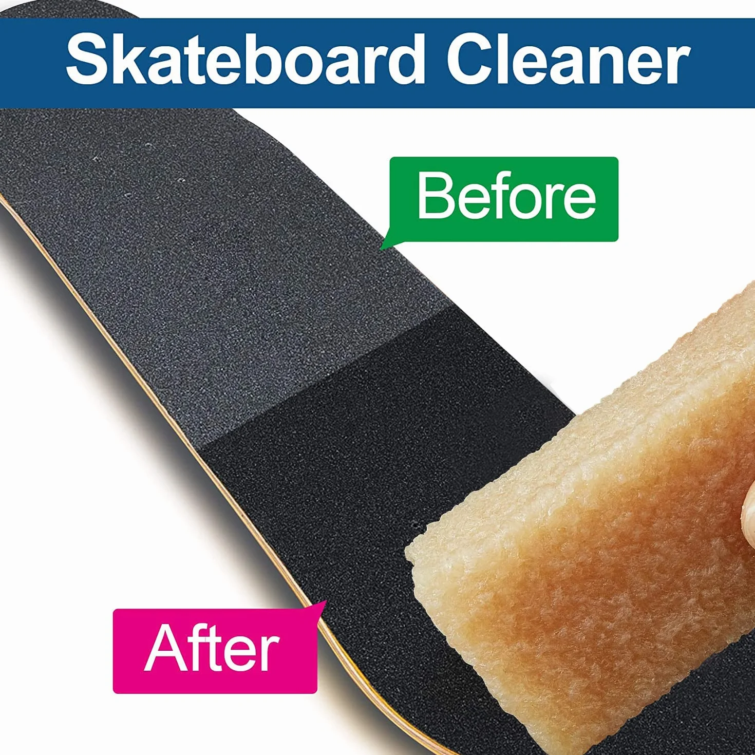 Taśma szlifierska blok do czyszczenia 150 x 75 x 22 mm Griptape Cleaner środek czyszczący papier ścierny blok czyszczący do szlifierek taśmowych