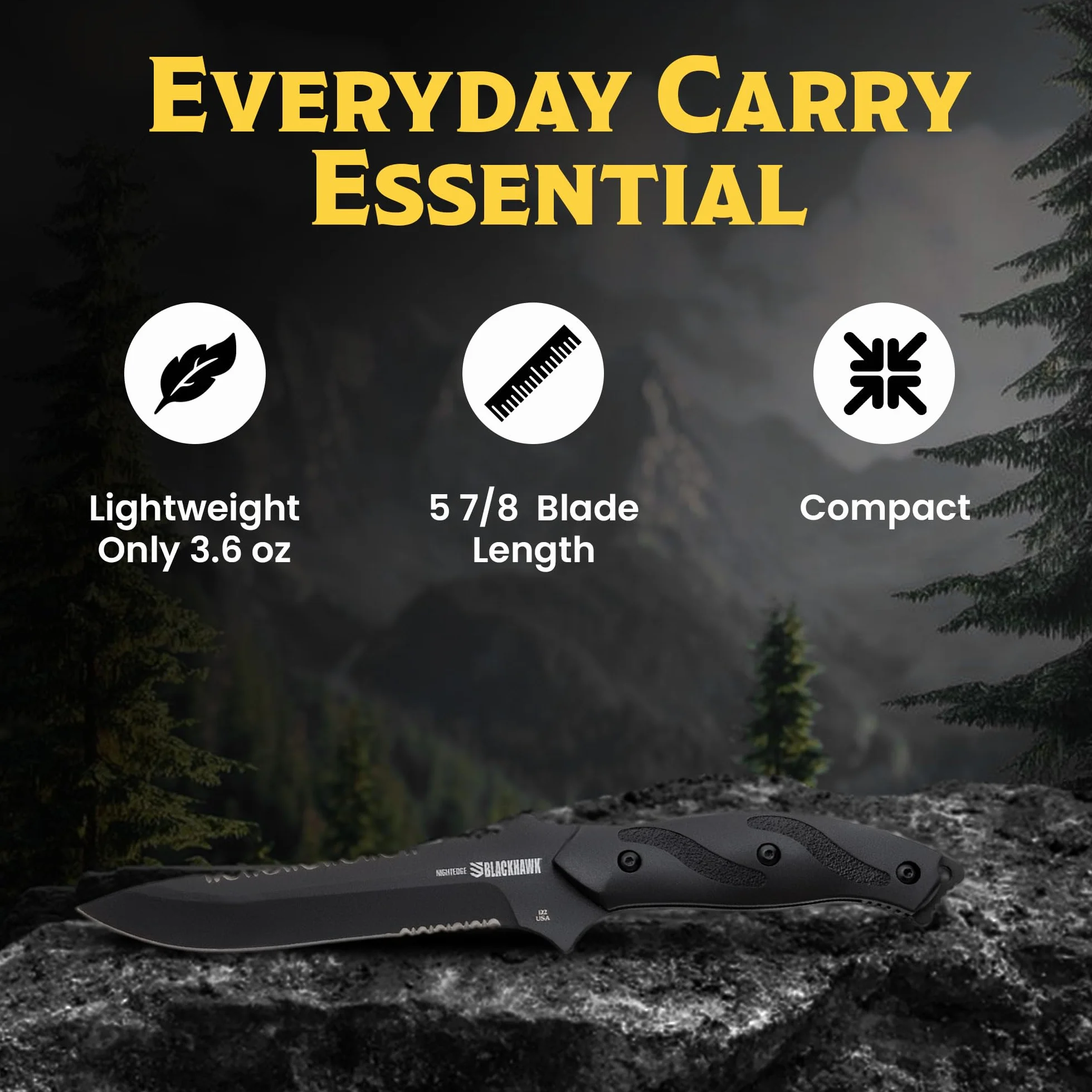 Blackhawk Nightedge Fixed Blade