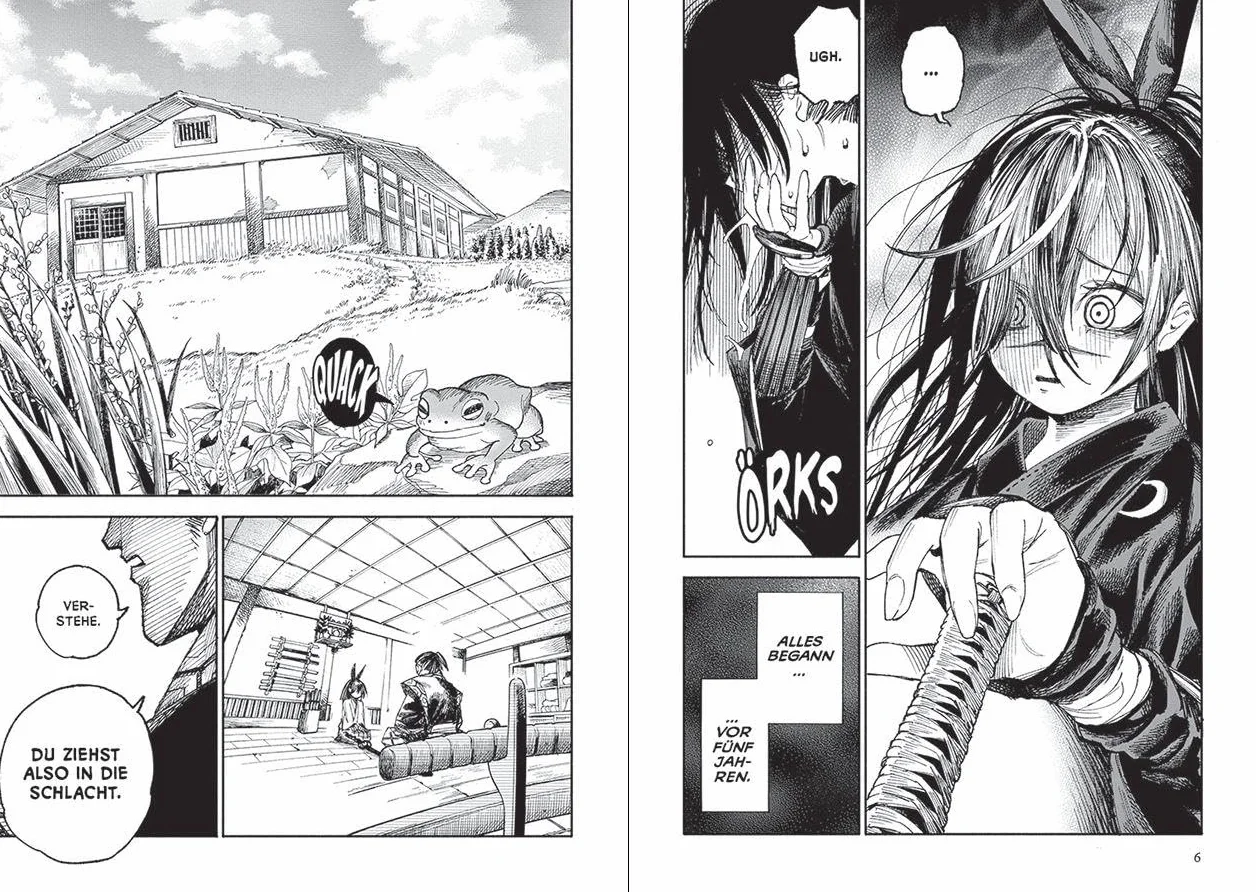 Isekai Samurai 01: Humorvoller Must-Read Fantasy-Manga mit einer Bad-Ass-Heldin, die sich durch Drachen, Dämonen und eine höllisch gute Welt kämpft - Voller Blut, Witz und Schwertkunst!: 1