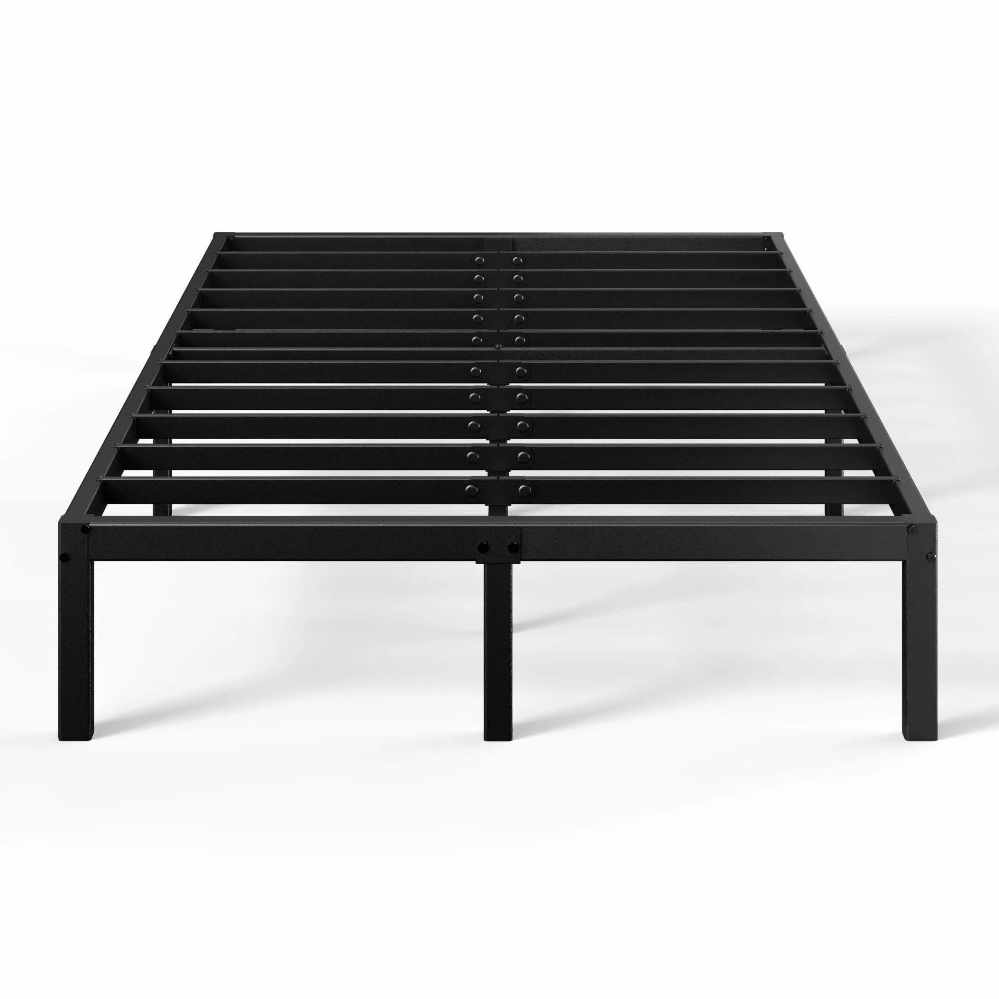 Zinus Rama łóżka Elias metalowa platforma, wysokość 36 cm, kompatybilna z zagłówkiem, wspornik stalowy, łatwy montaż