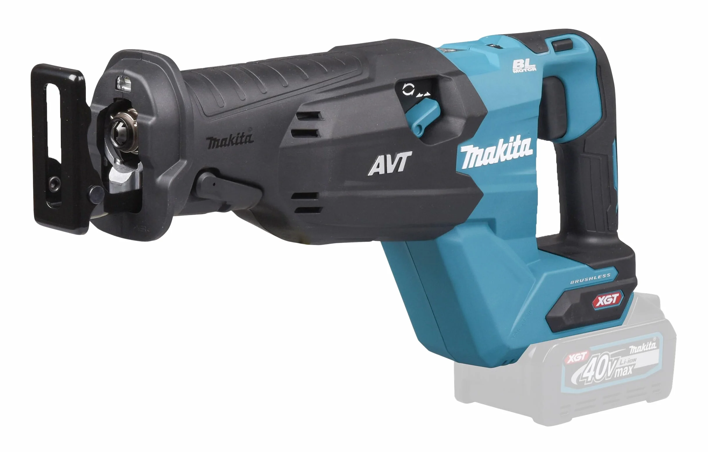 Makita JR002GZ 40V Max Li-ion XGT bezszczotkowa piła szablasta - baterie i ładowarki nie są dołączone, przezroczysta