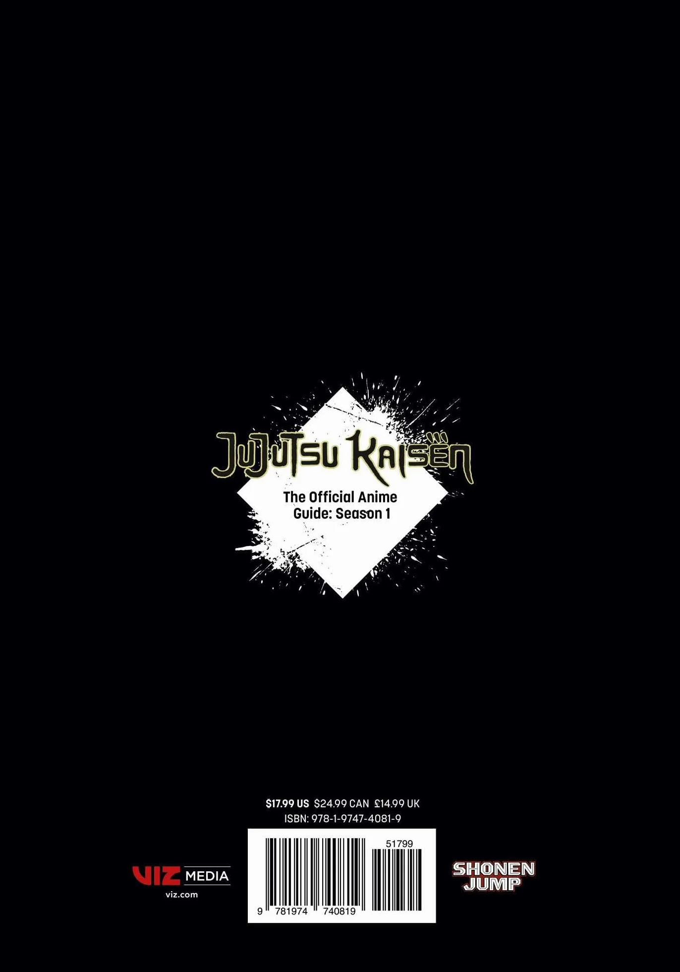Jujutsu Kaisen: The Official Anime Guide: Season 1: The Official Guide: Anime Season 1