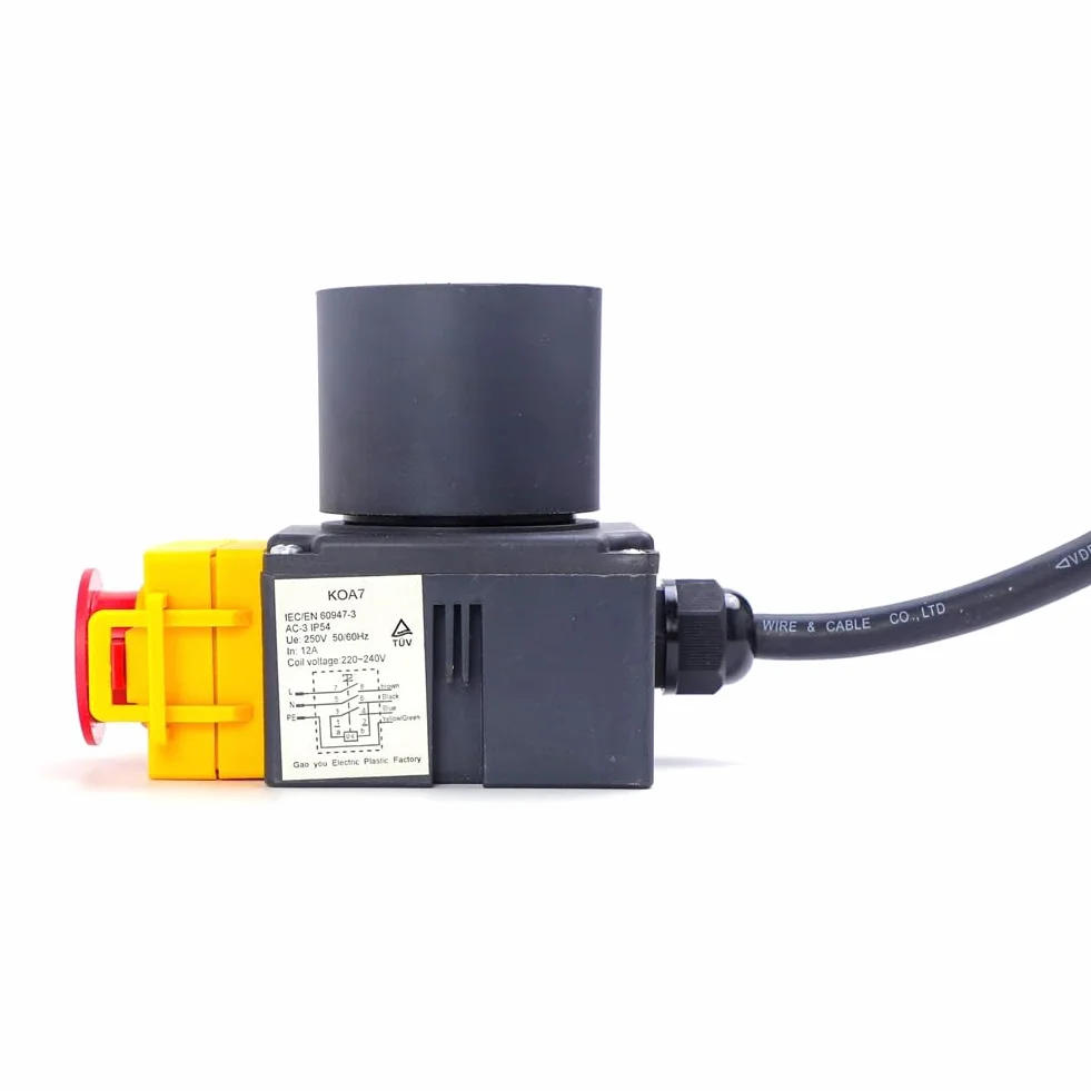 Gniazdo przełącznika łuparki 250 V do łuparki do drewna HCK3T 23221153 Łuparka do drewna narzędzia do przełączników elektromagnetycznych 250 V