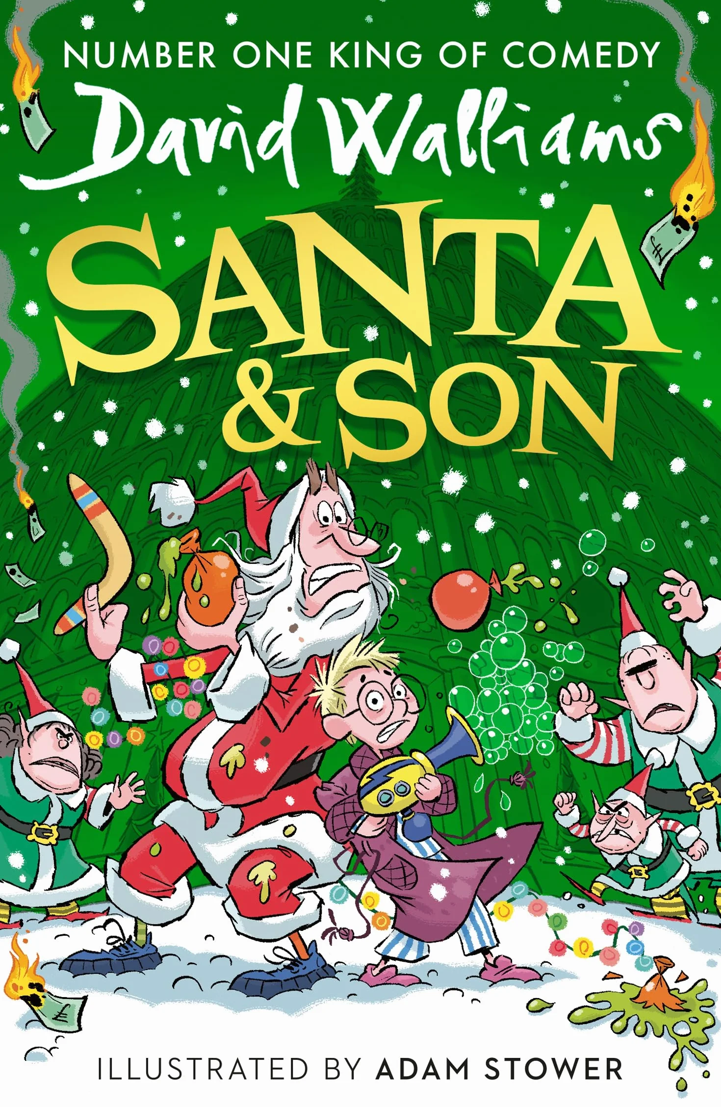 Santa & Son: A book by David Walliams